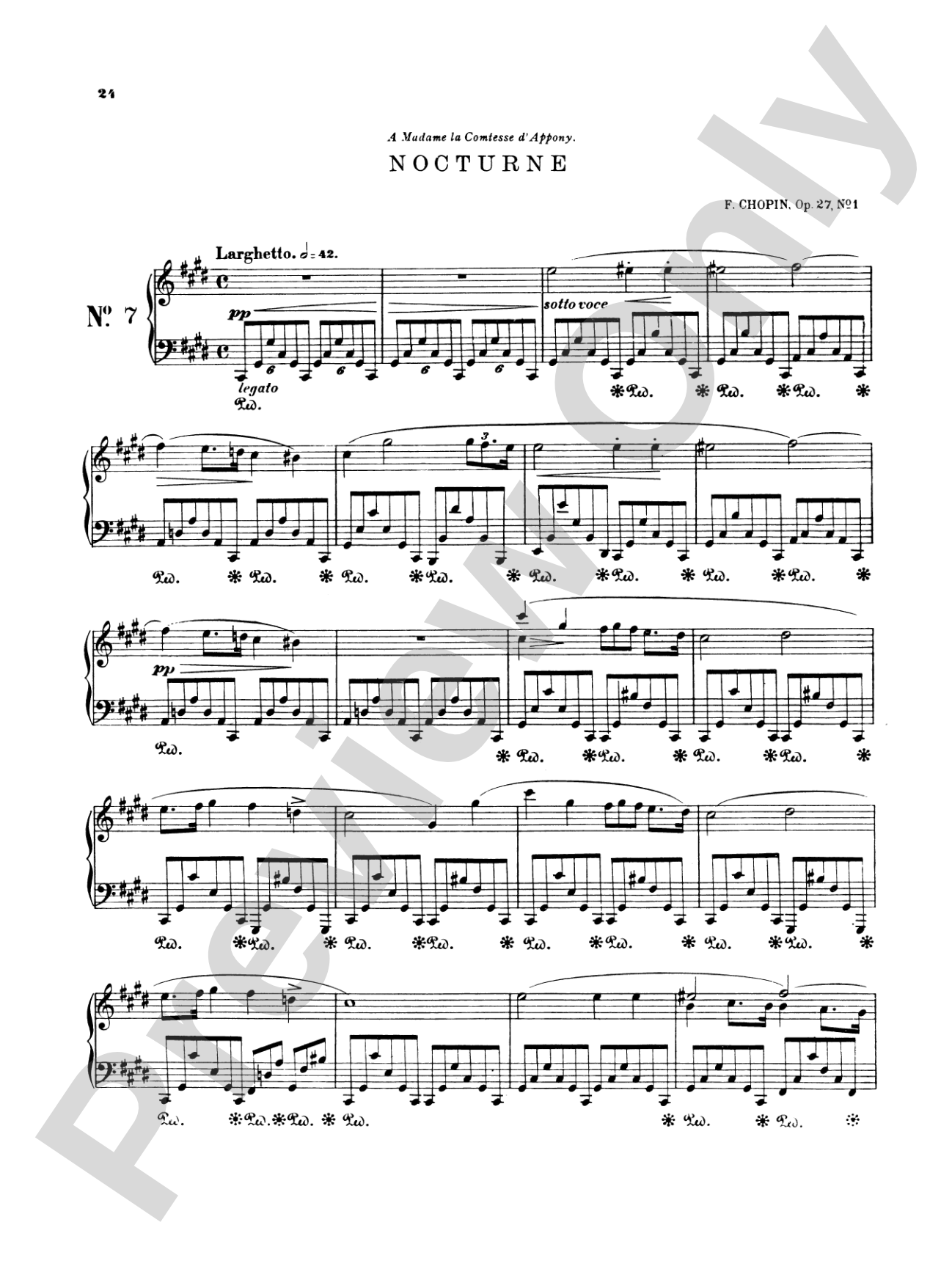 Chopin: Nineteen Nocturnes (Ed. Franz Liszt)