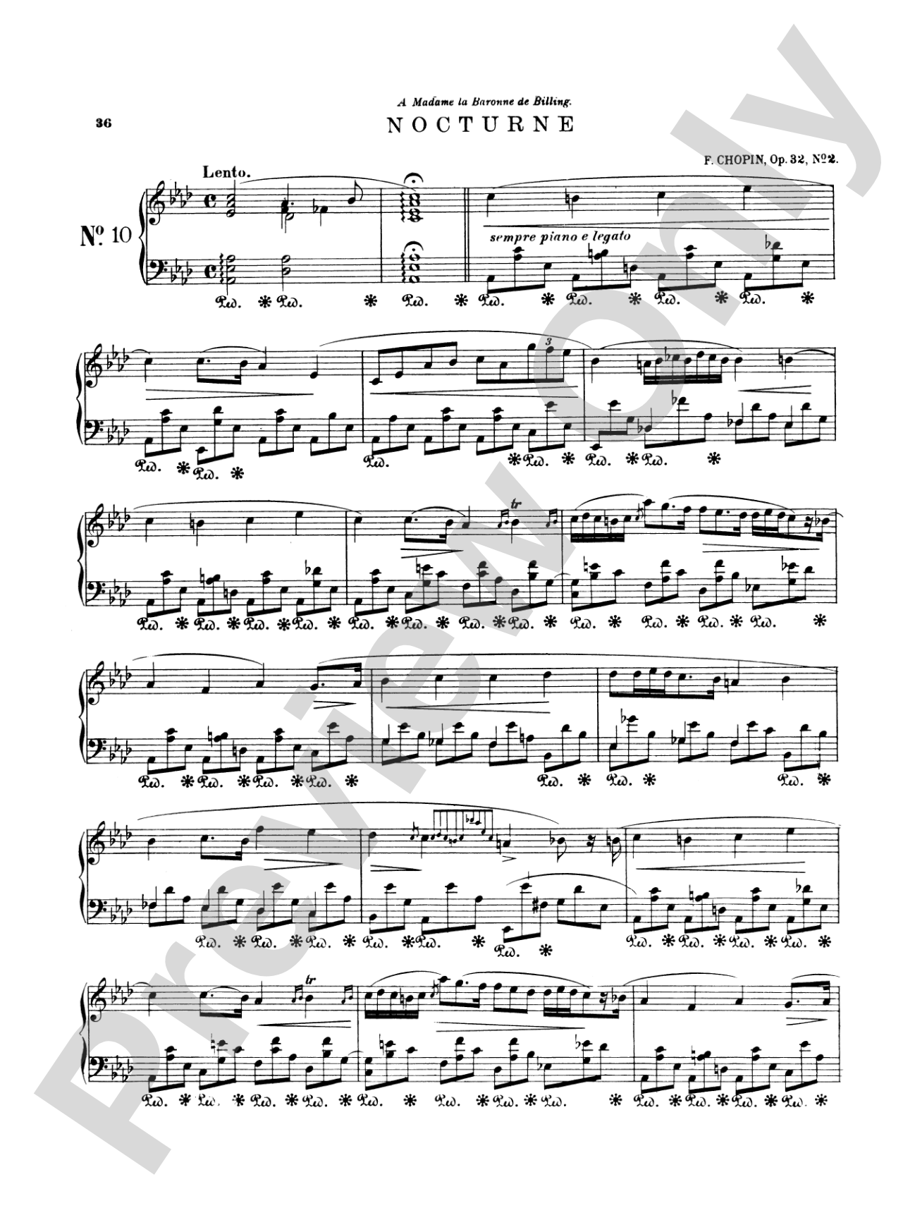 Chopin: Nineteen Nocturnes (Ed. Franz Liszt)