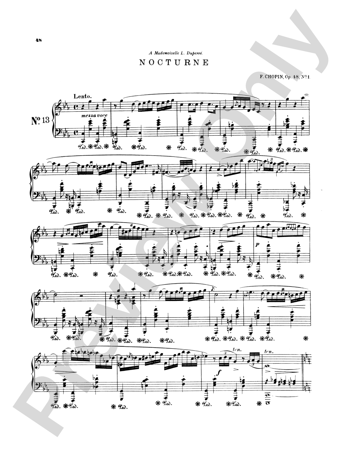 Chopin: Nineteen Nocturnes (Ed. Franz Liszt)
