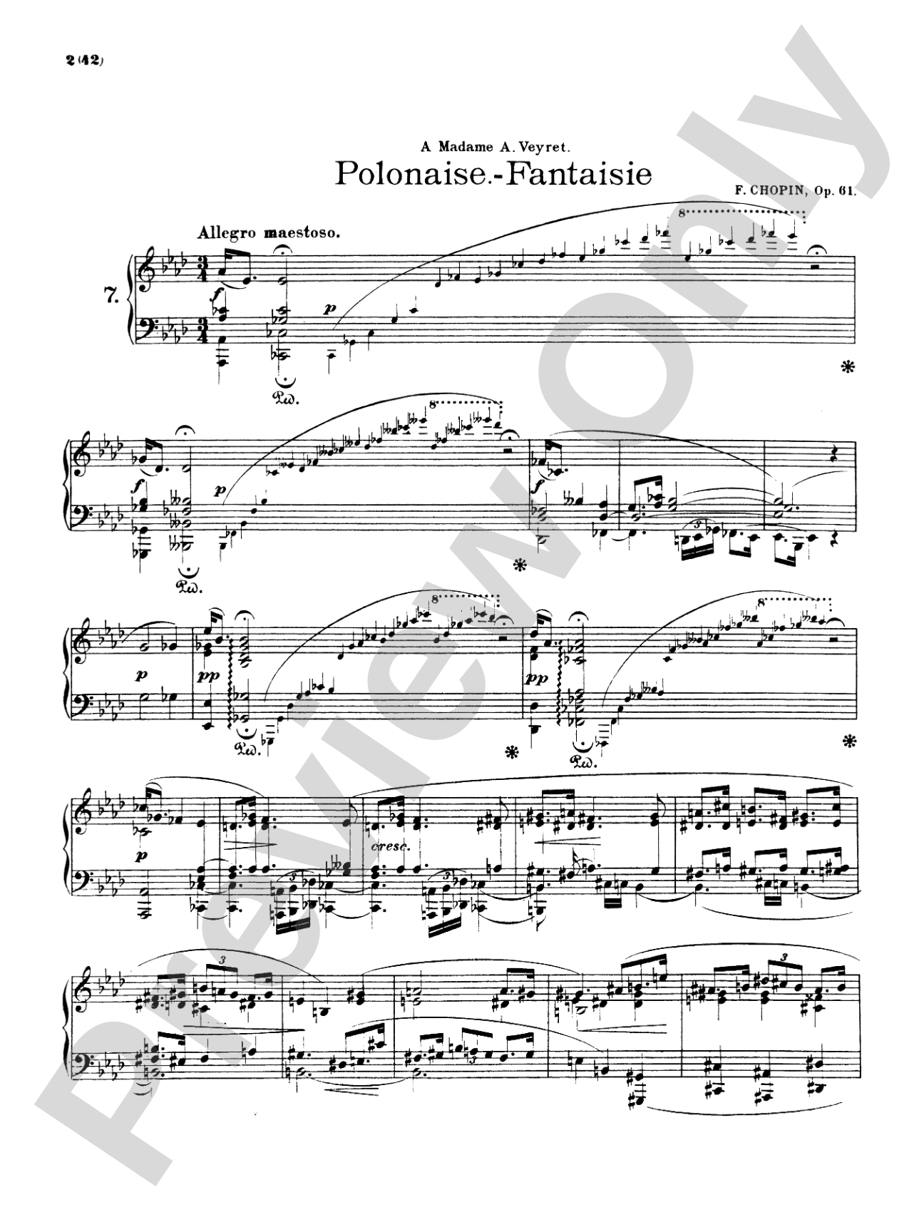 Chopin: Polonaises (Ed. Franz Liszt)