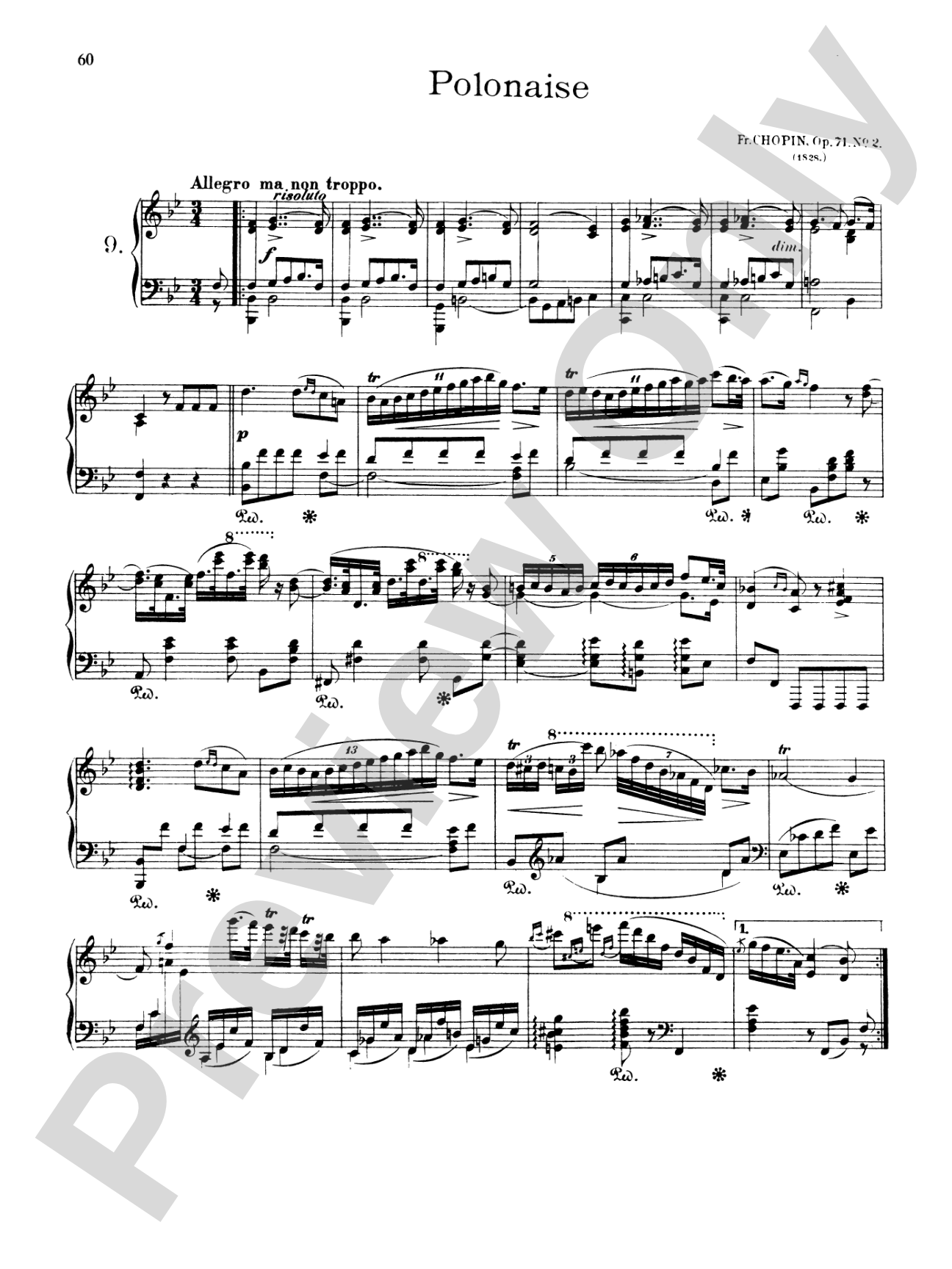 Chopin: Polonaises (Ed. Franz Liszt)