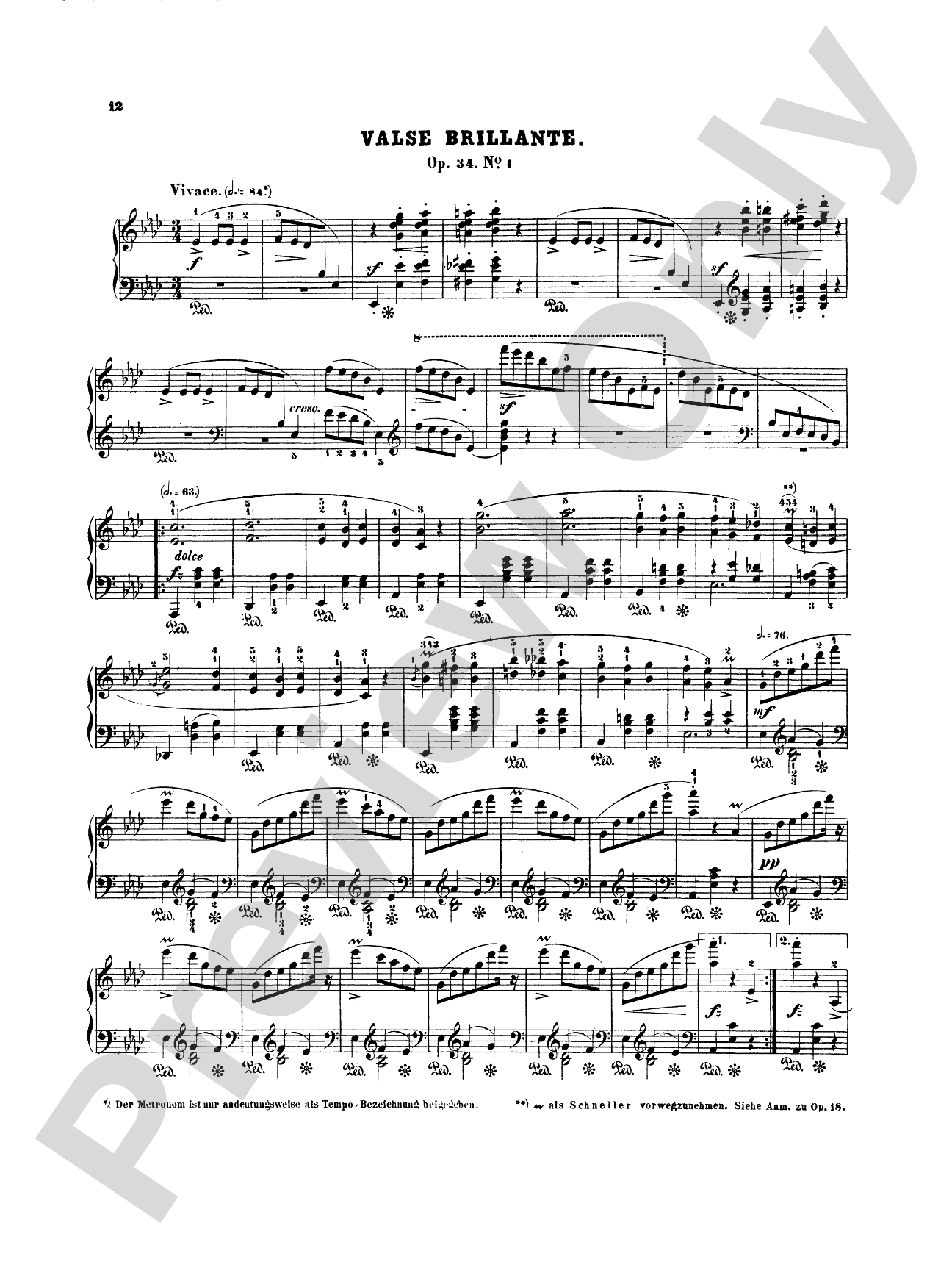 Chopin: Waltzes (Ed. Eduard Mertke)