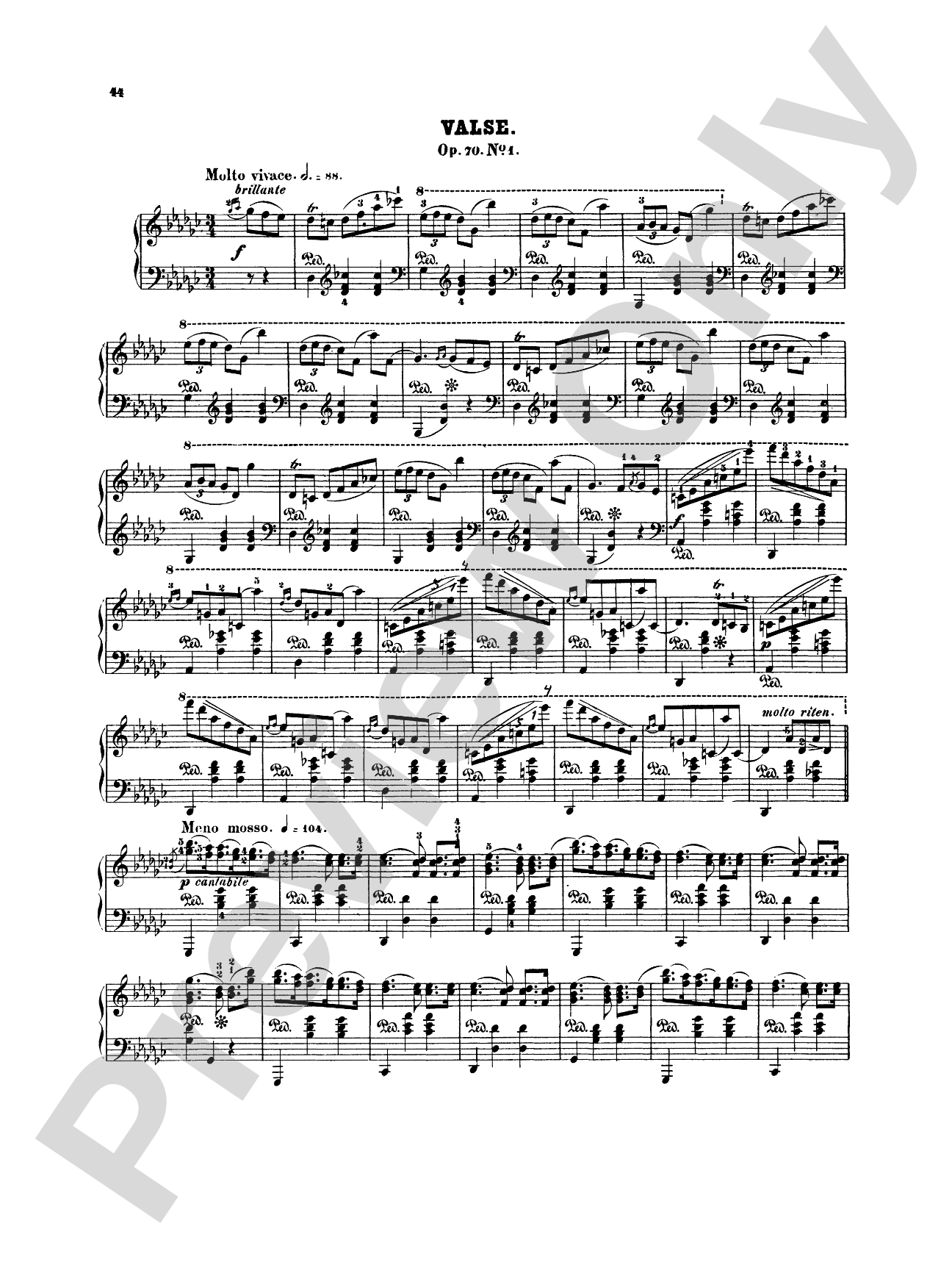Chopin: Waltzes (Ed. Eduard Mertke)