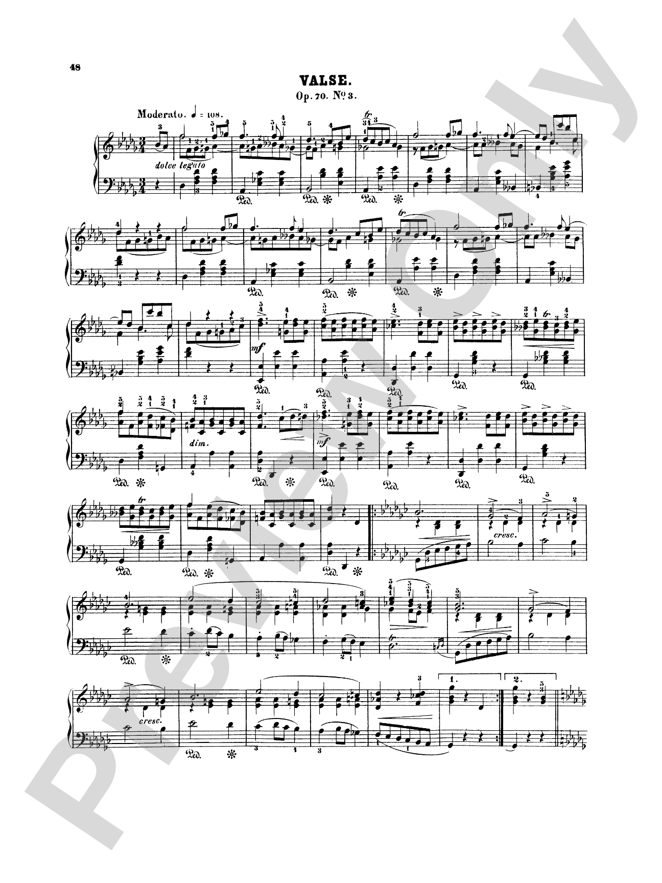 Chopin: Waltzes (Ed. Eduard Mertke)