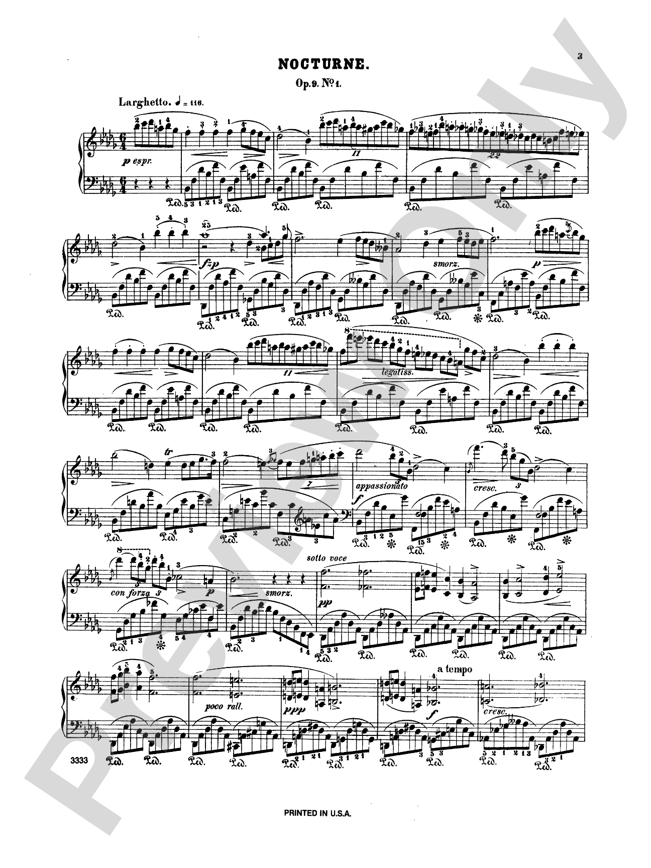 Chopin: Nineteen Nocturnes (Ed. Eduard Mertke): Piano Book