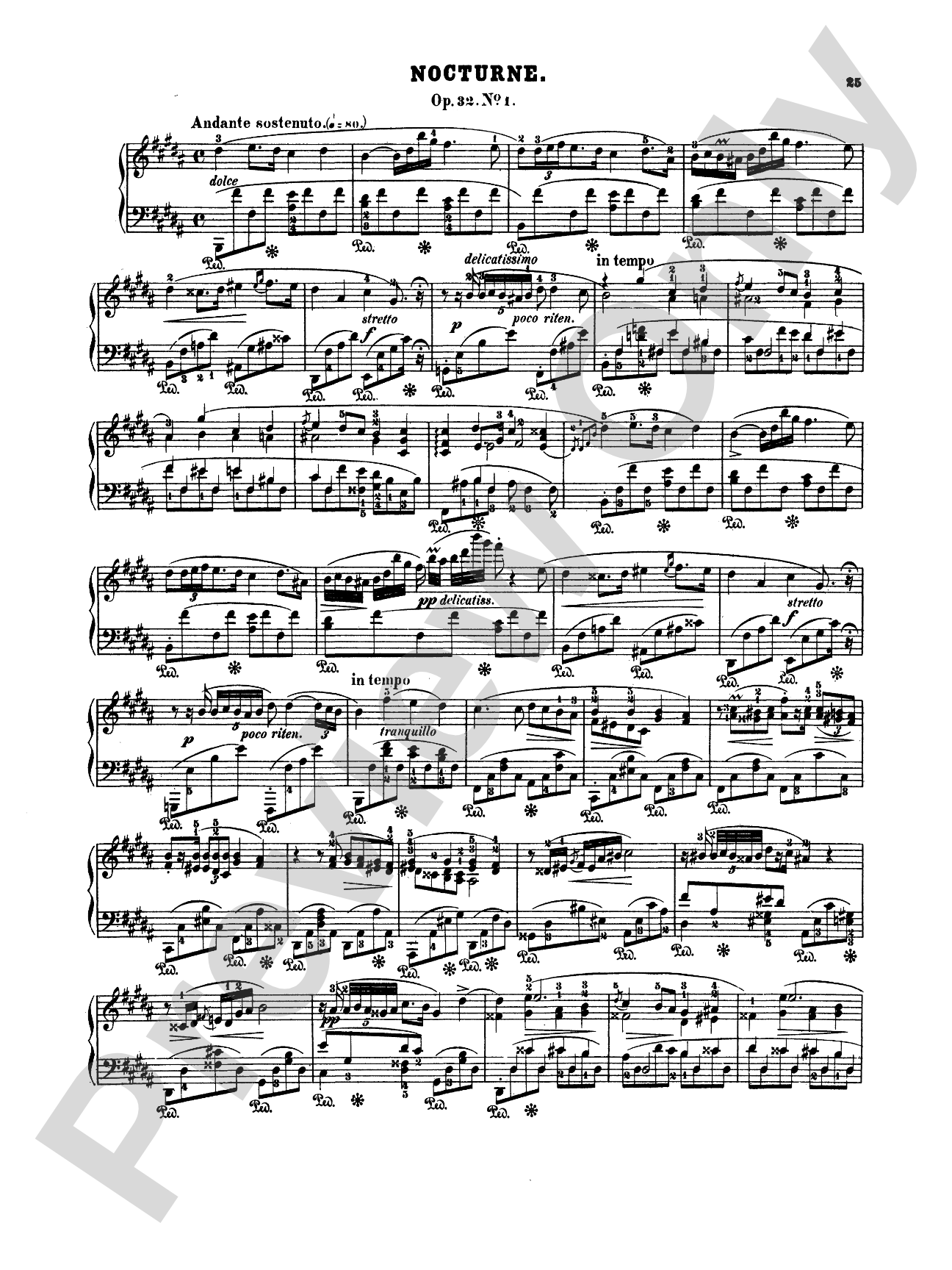 Chopin: Nineteen Nocturnes (Ed. Eduard Mertke)