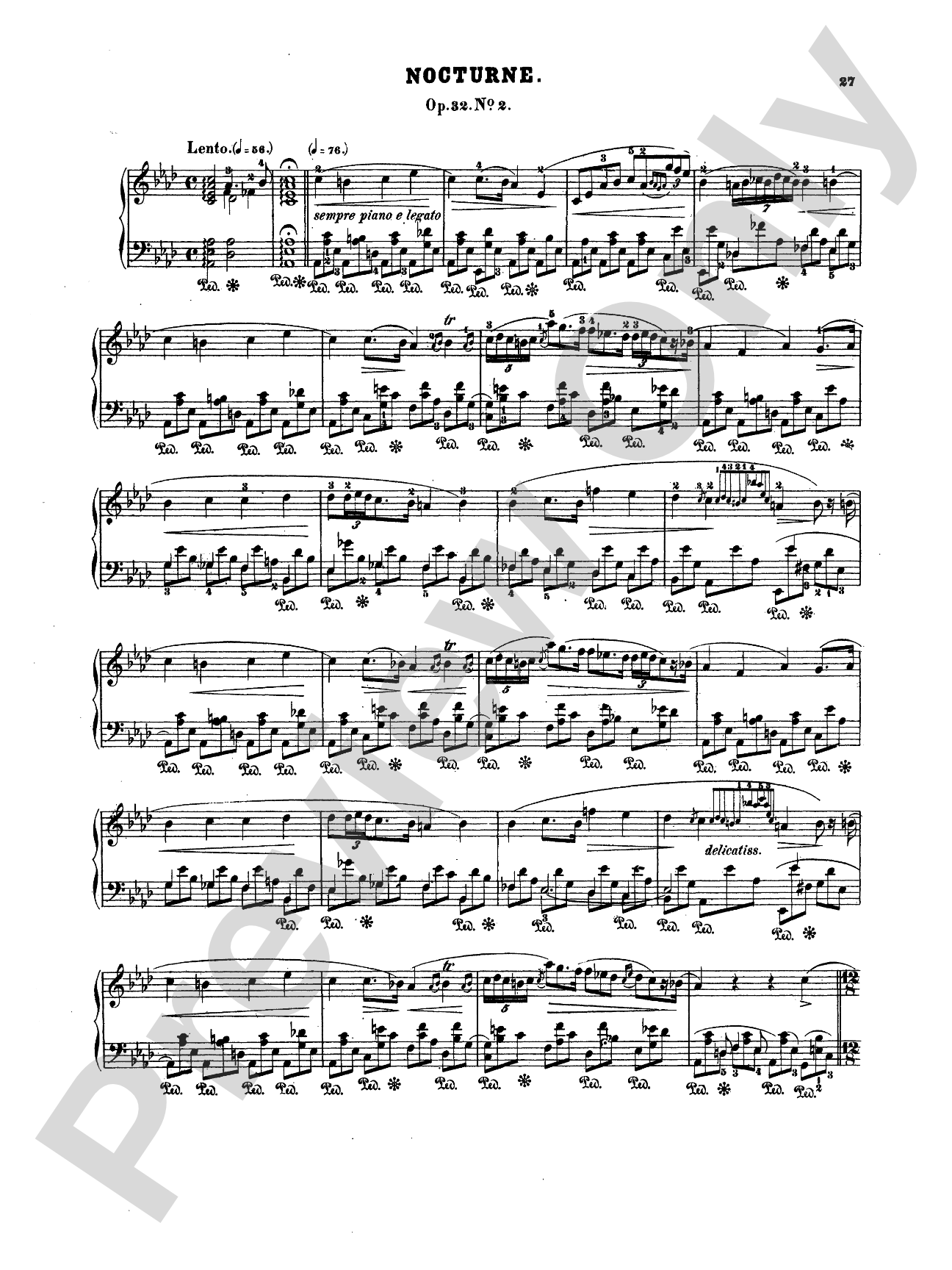 Chopin: Nineteen Nocturnes (Ed. Eduard Mertke)