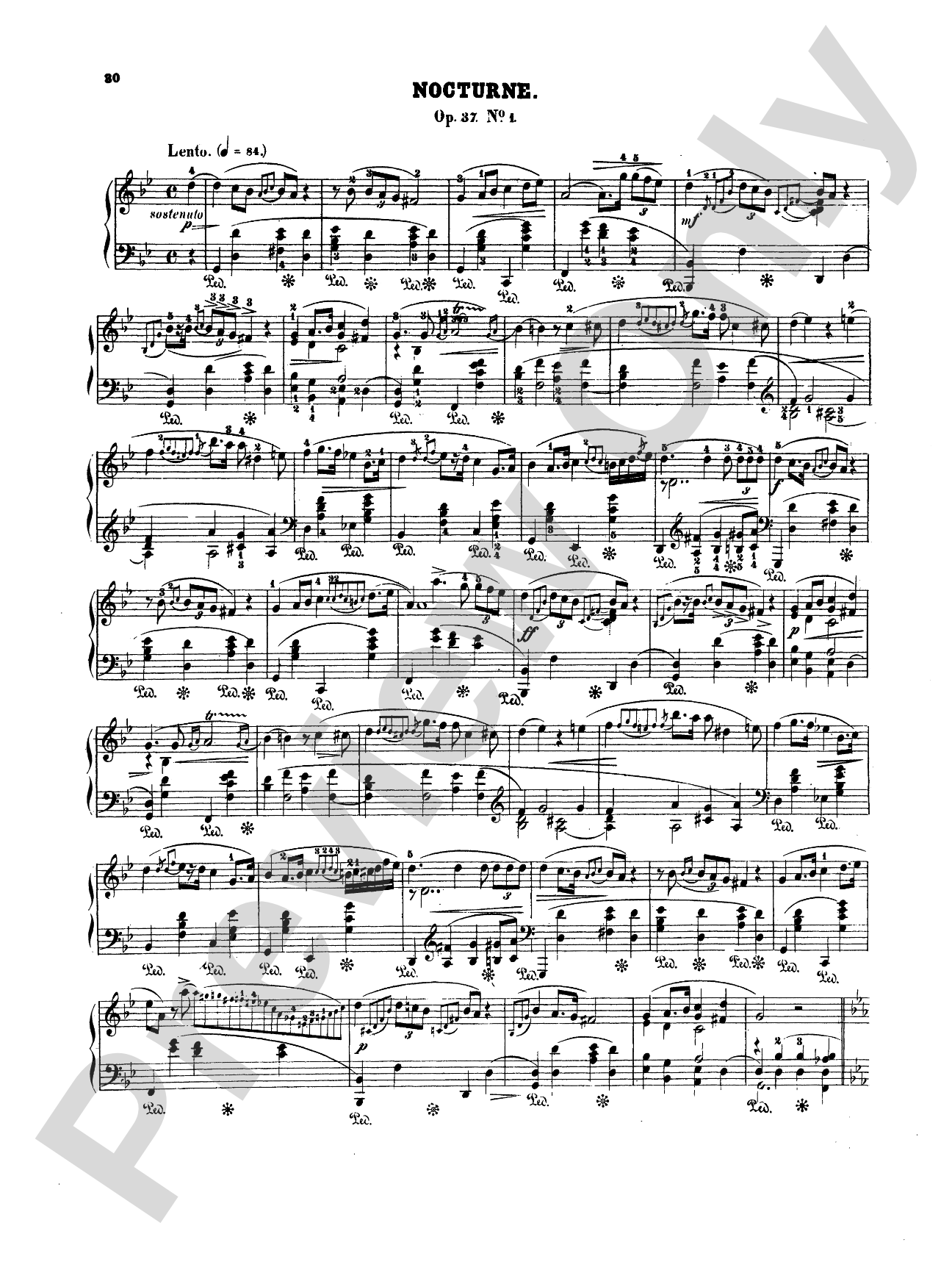 Chopin: Nineteen Nocturnes (Ed. Eduard Mertke)