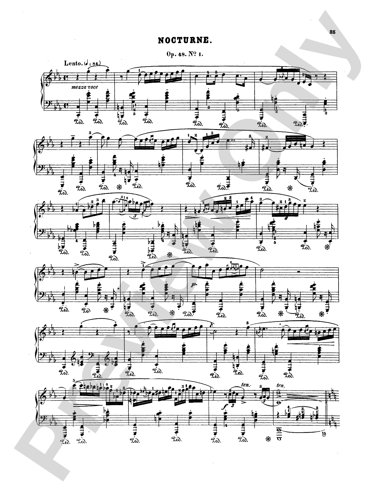 Chopin: Nineteen Nocturnes (Ed. Eduard Mertke)