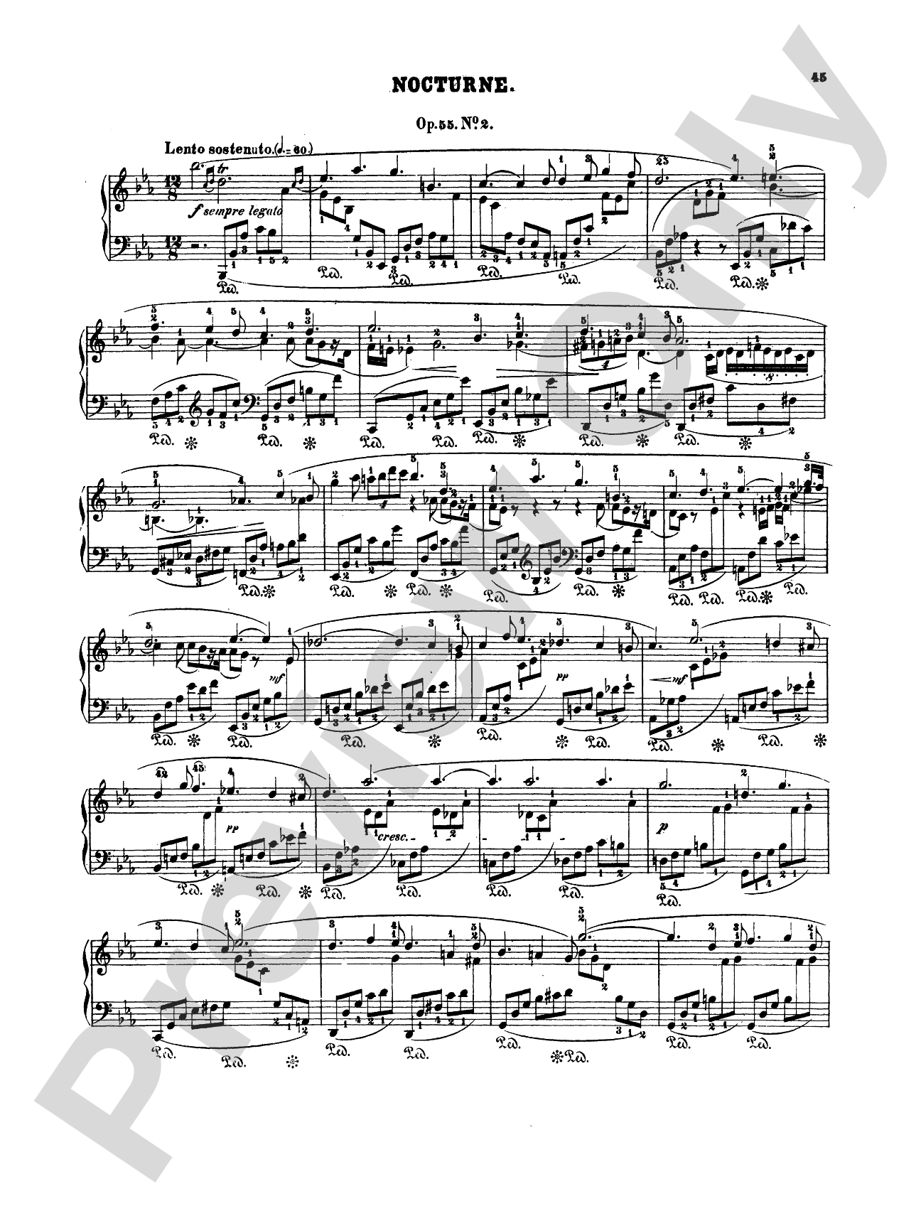 Chopin: Nineteen Nocturnes (Ed. Eduard Mertke)