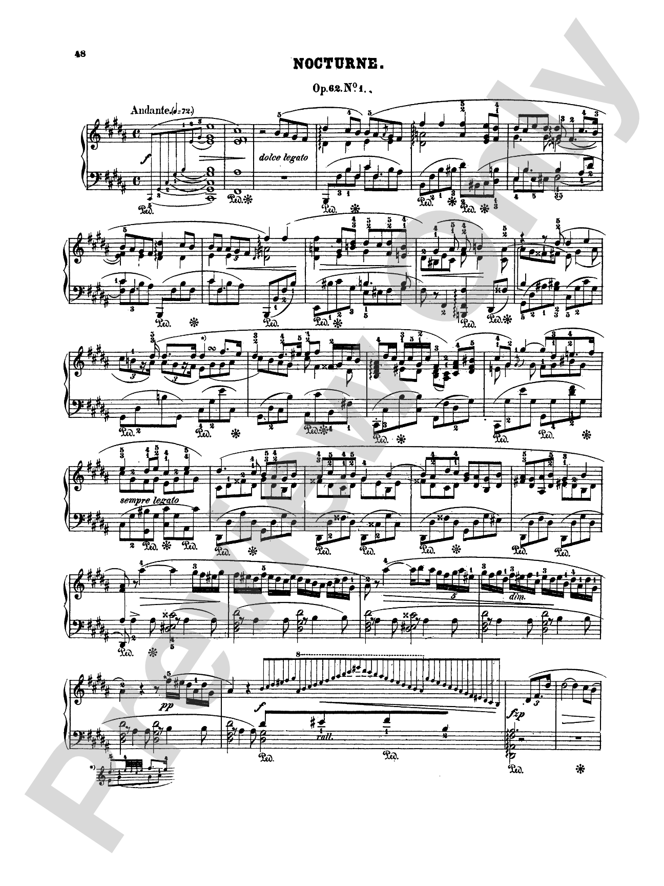 Chopin: Nineteen Nocturnes (Ed. Eduard Mertke)