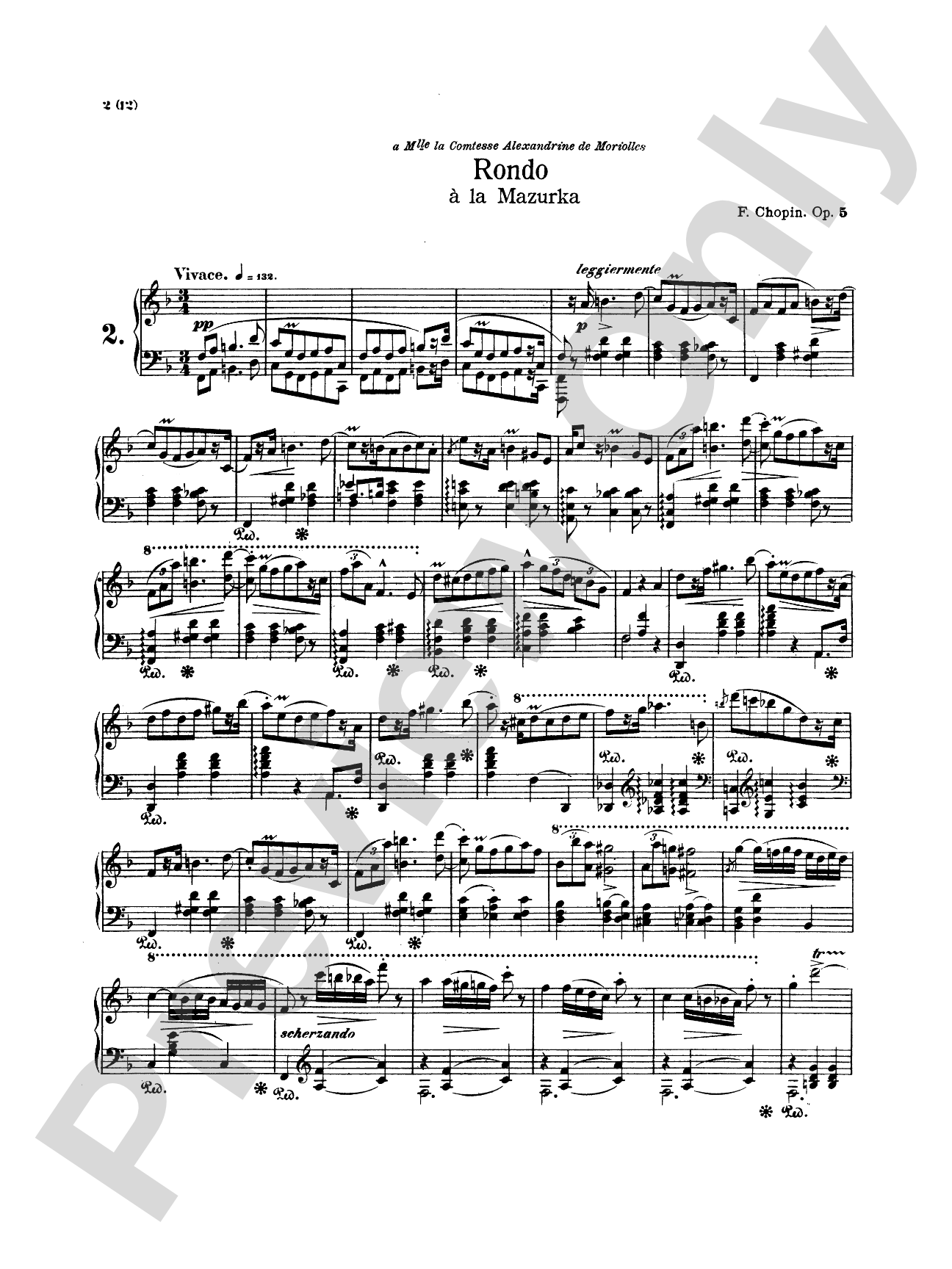 Chopin: Rondos (Ed. Franz Liszt)