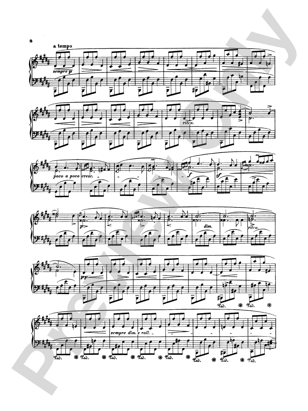 Chopin: Scherzi and Fantasy in F Minor (Ed. Franz Liszt): Piano Book