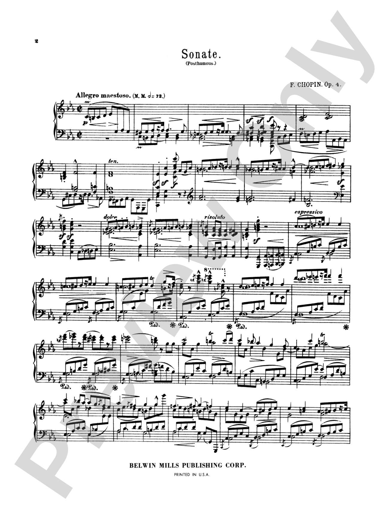 Chopin: Three Sonatas (Ed. Franz Liszt): Piano Book
