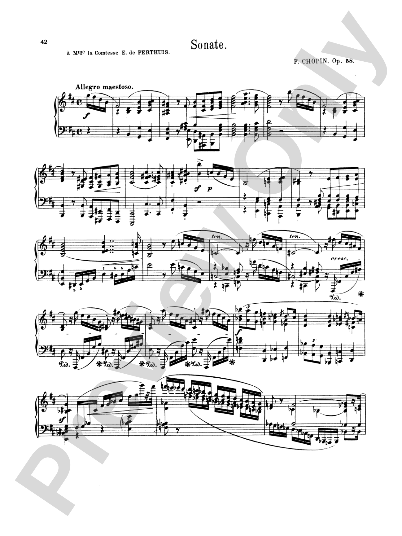 Chopin: Three Sonatas (Ed. Franz Liszt)