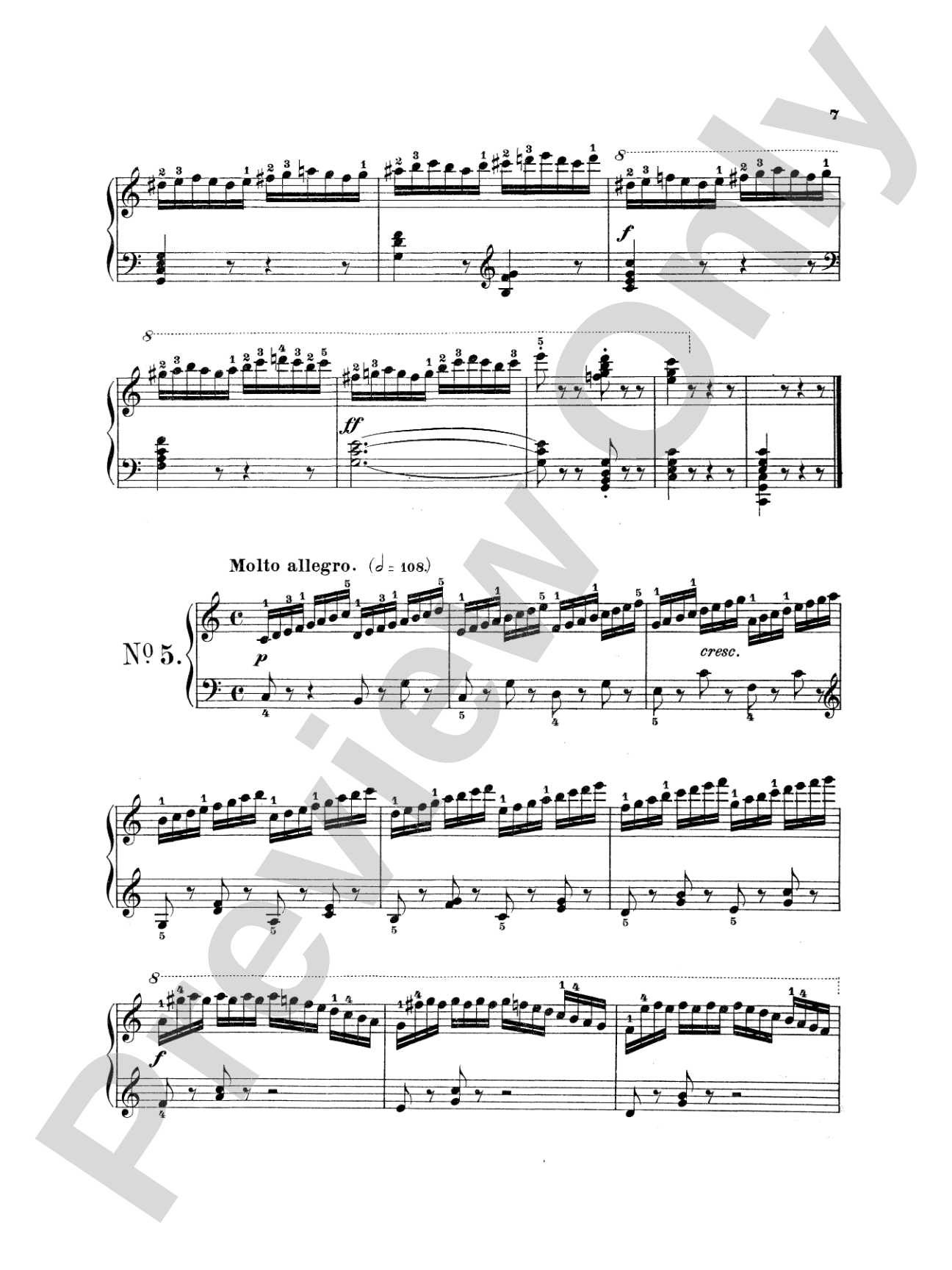 Czerny: School of Velocity, Op. 299 (Volume I)