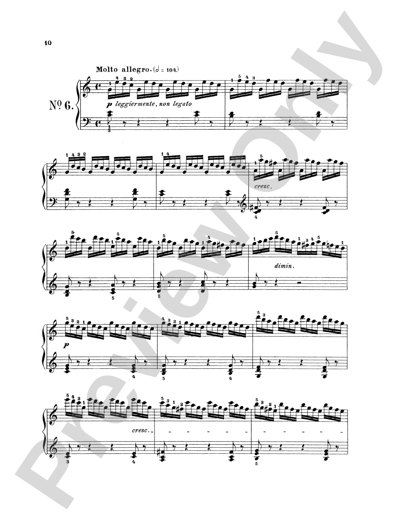 Czerny: School of Velocity, Op. 299 (Volume I)