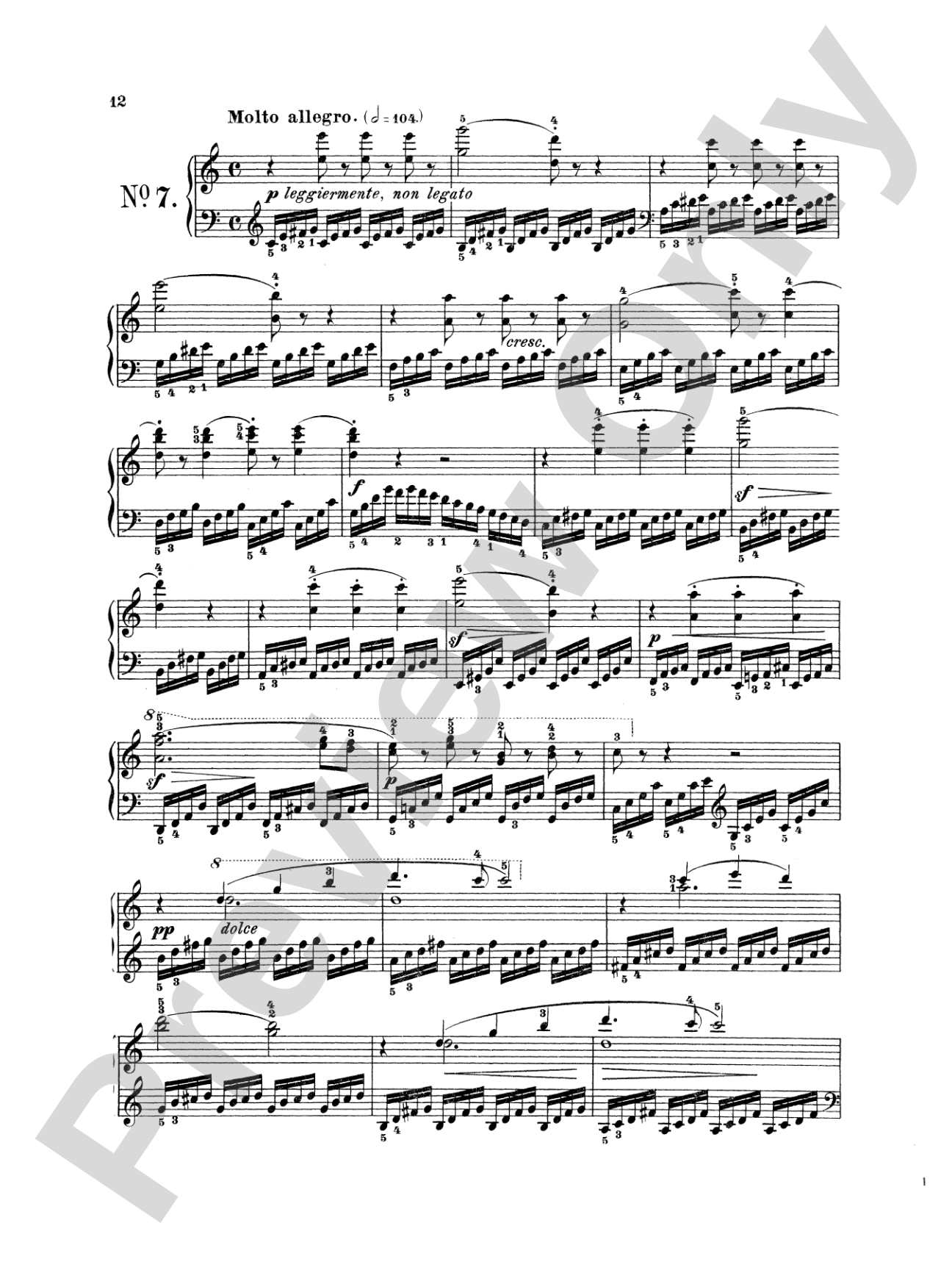 Czerny: School of Velocity, Op. 299 (Volume I)