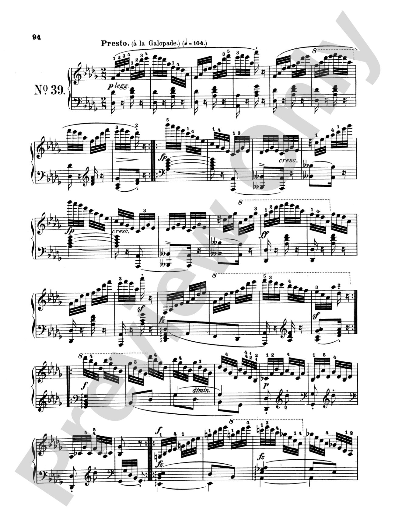 Czerny: School of Velocity, Op. 299 (Complete)