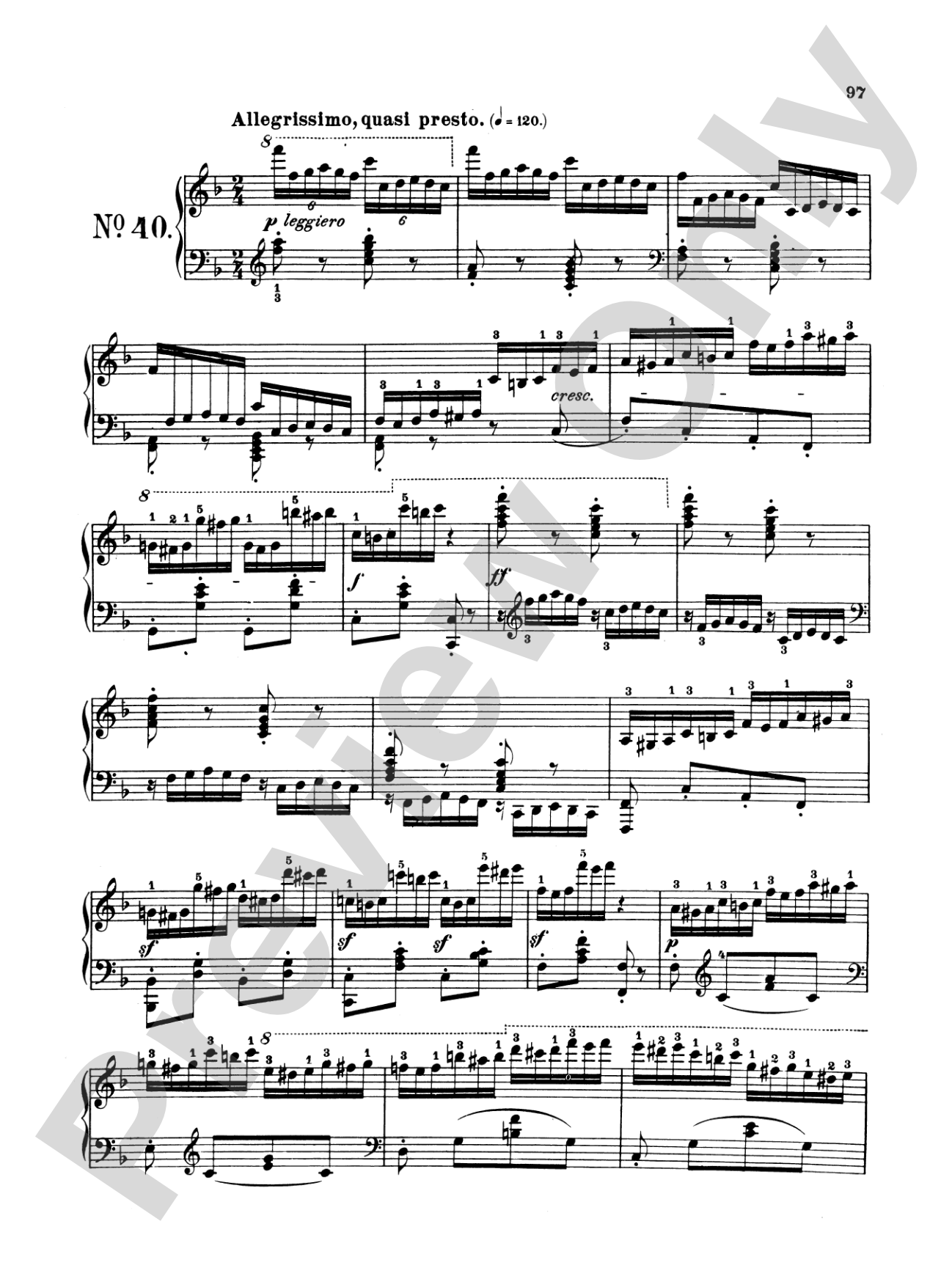 Czerny: School of Velocity, Op. 299 (Complete)