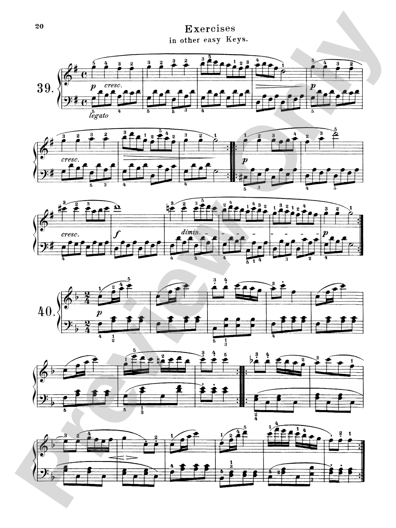 Czerny: Practical Method for Beginners, Op. 599