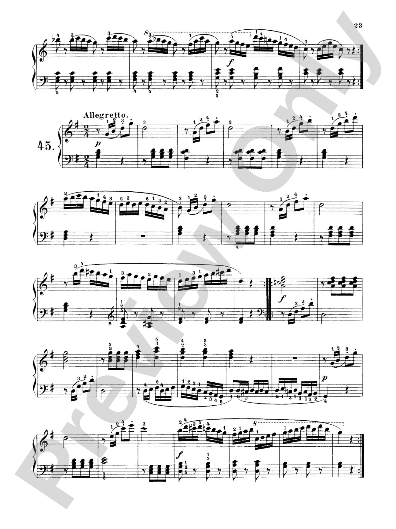 Czerny: Practical Method for Beginners, Op. 599
