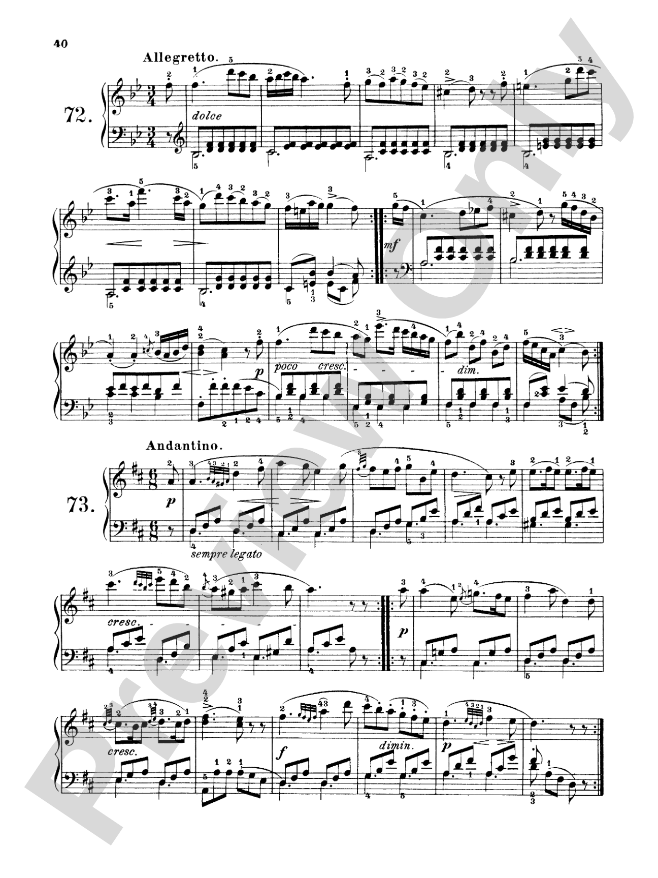 Czerny: Practical Method for Beginners, Op. 599