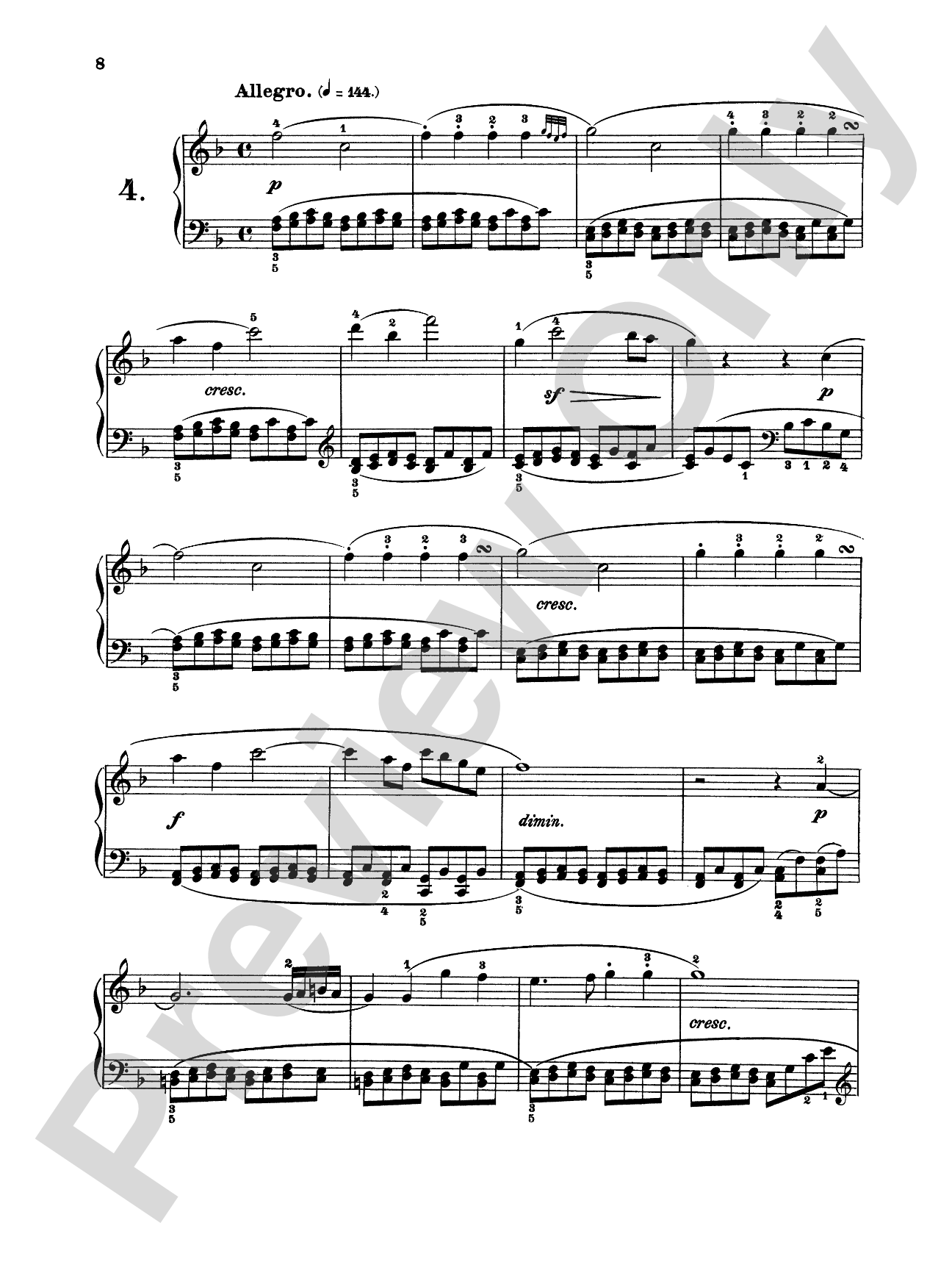Czerny: Preparatory School of Velocity, Op. 636