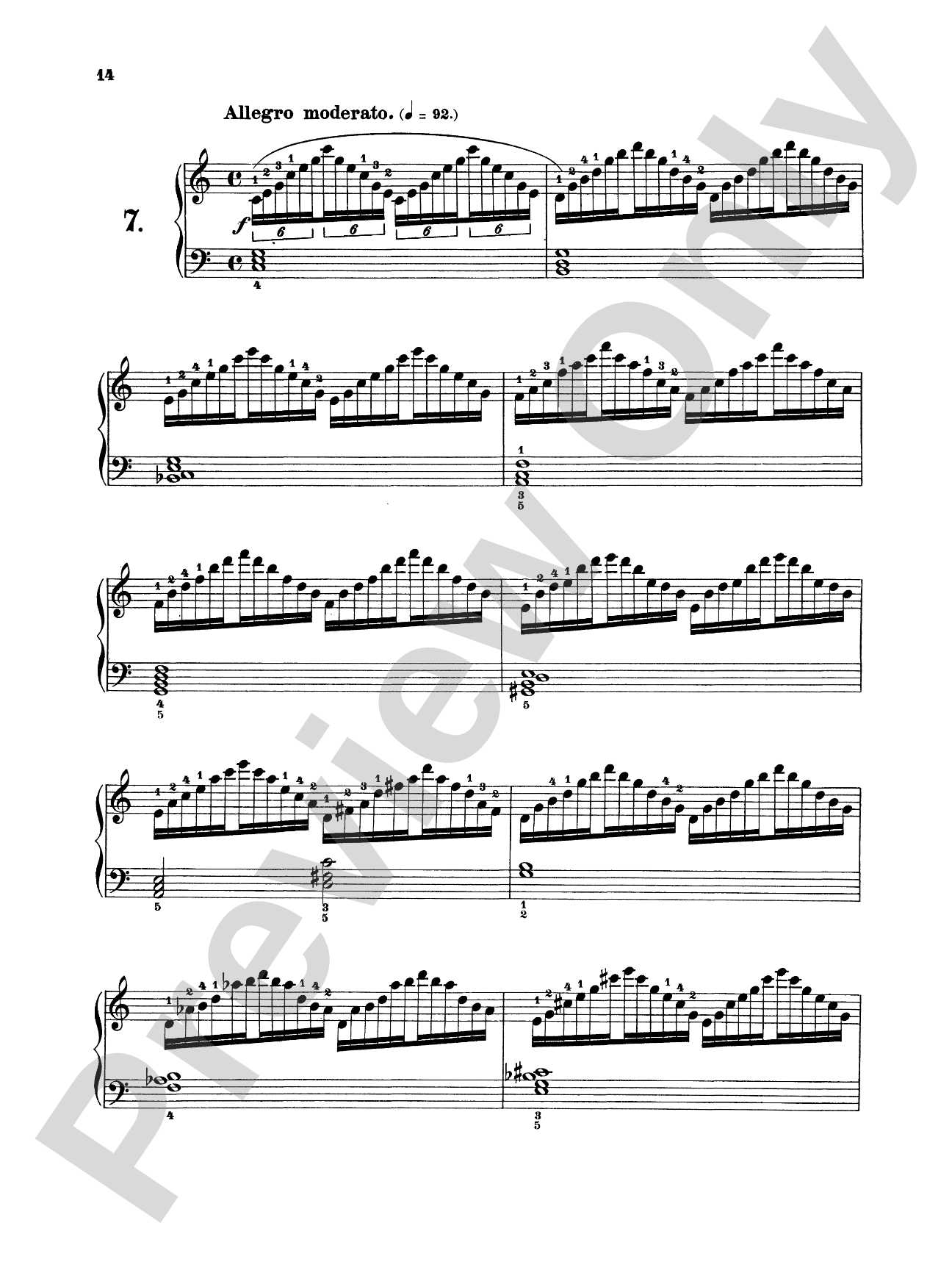 Czerny: Preparatory School of Velocity, Op. 636