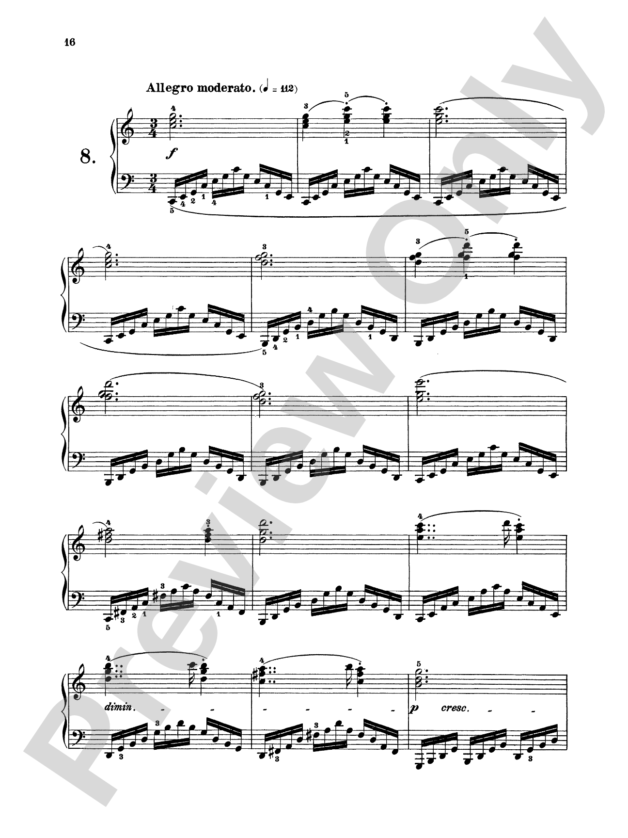 Czerny: Preparatory School of Velocity, Op. 636