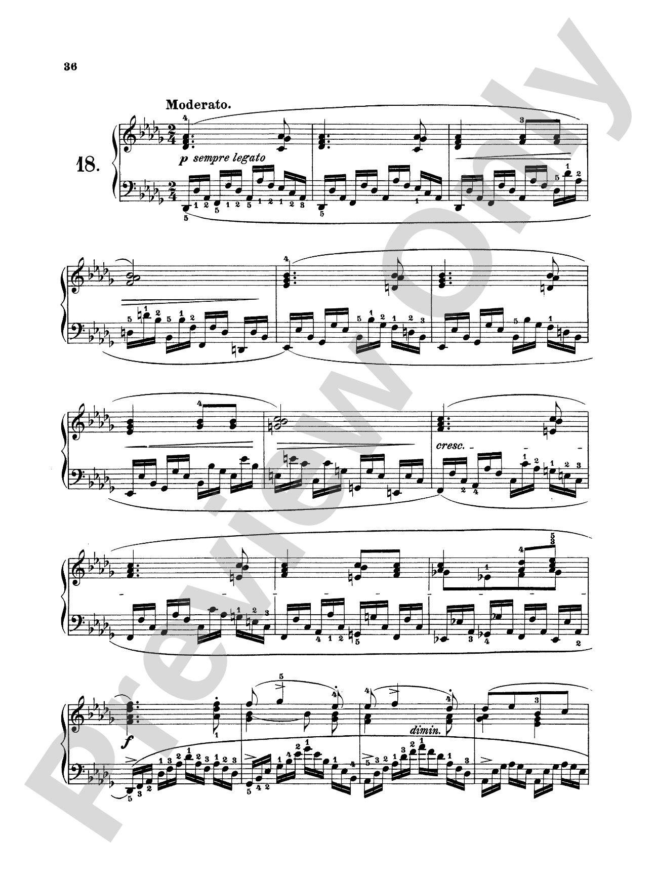 Czerny: Preparatory School of Velocity, Op. 636