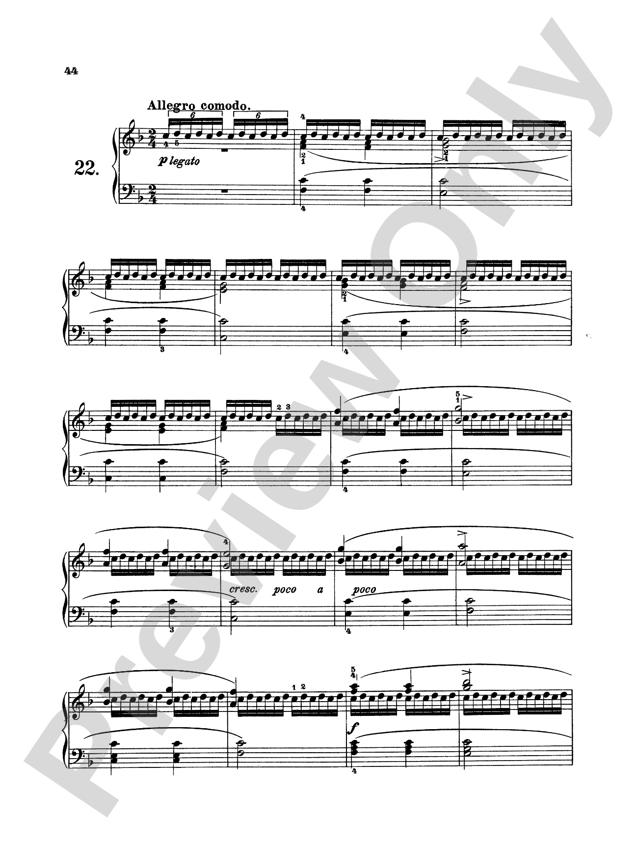 Czerny: Preparatory School of Velocity, Op. 636