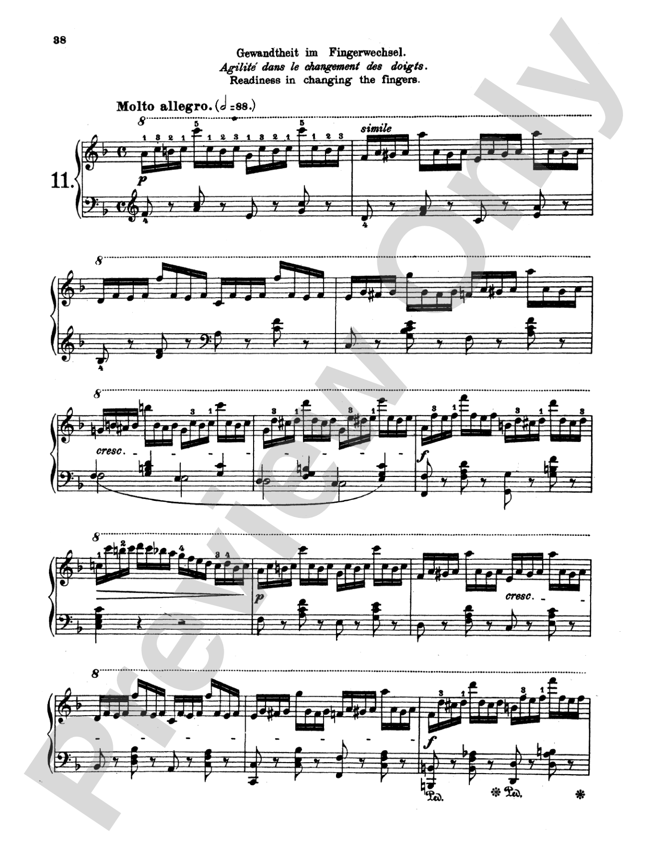 Czerny: Art of Finger Dexterity, Op. 740, Complete