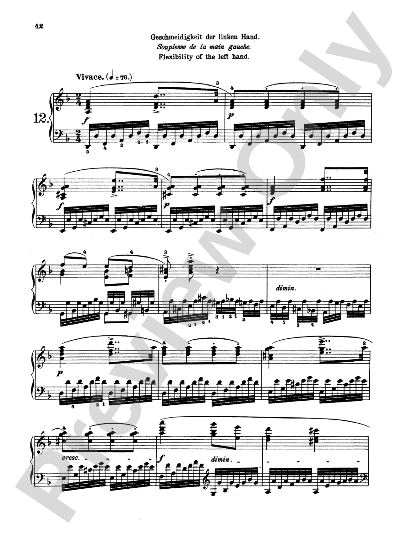 Czerny: Art of Finger Dexterity, Op. 740, Complete