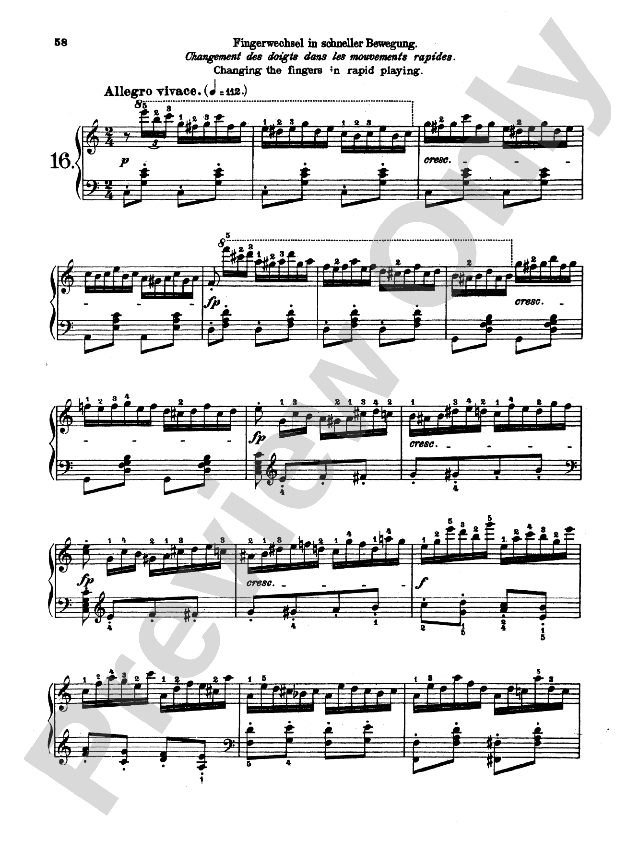 Czerny: Art of Finger Dexterity, Op. 740, Complete