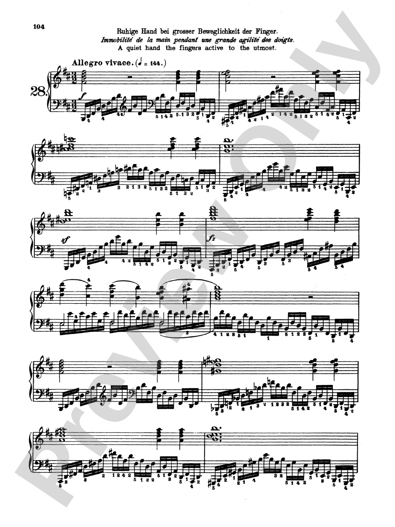Czerny: Art of Finger Dexterity, Op. 740, Complete