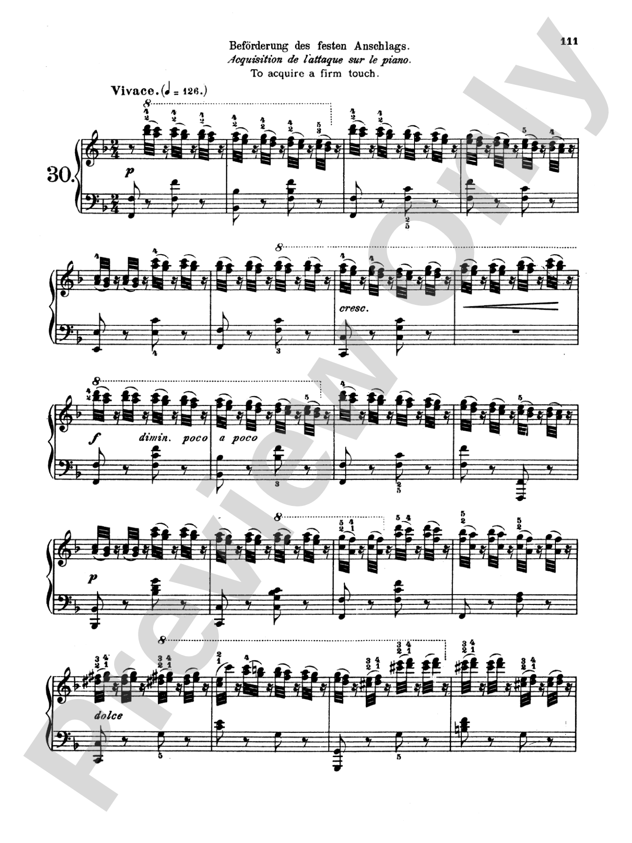 Czerny: Art of Finger Dexterity, Op. 740, Complete