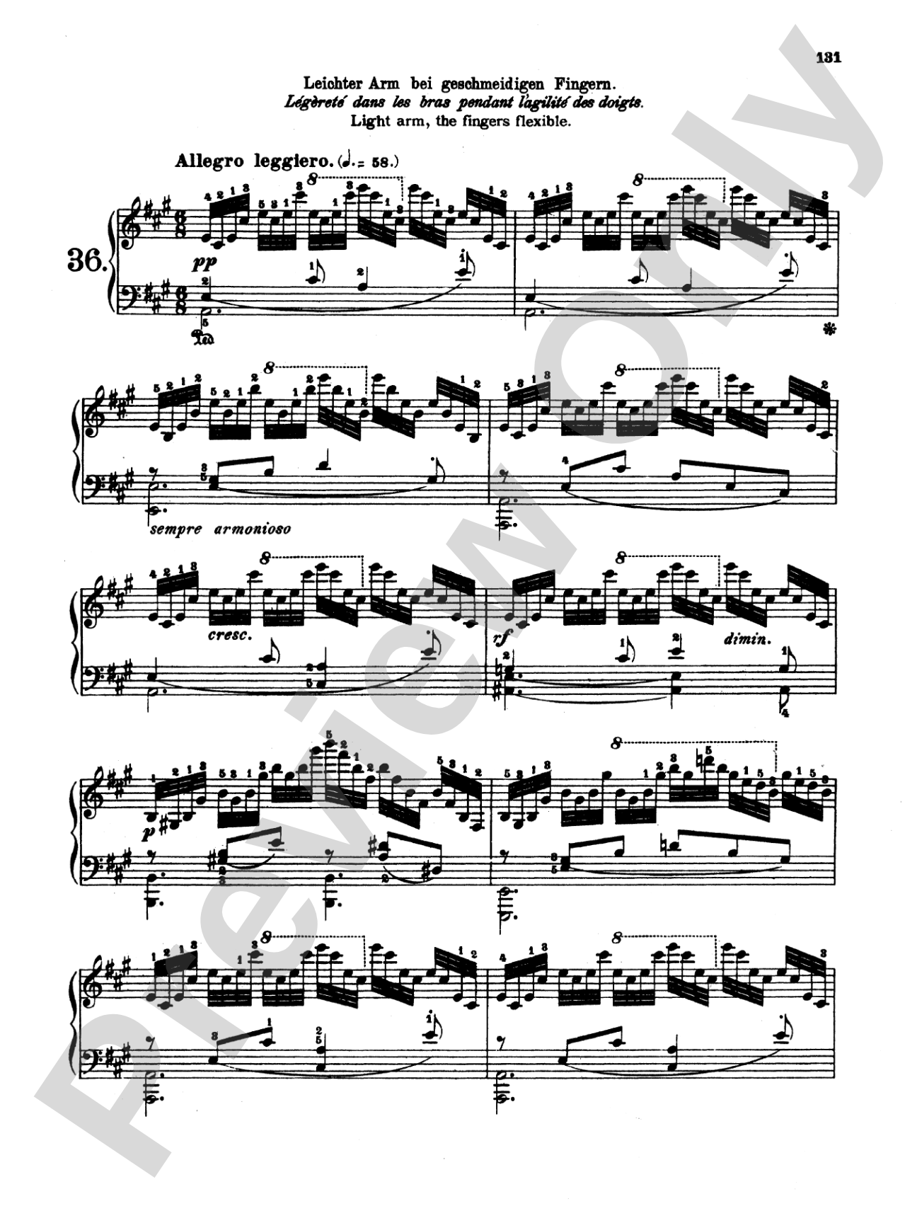Czerny: Art of Finger Dexterity, Op. 740, Complete