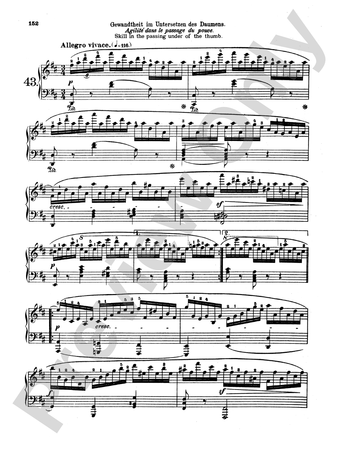 Czerny: Art of Finger Dexterity, Op. 740, Complete