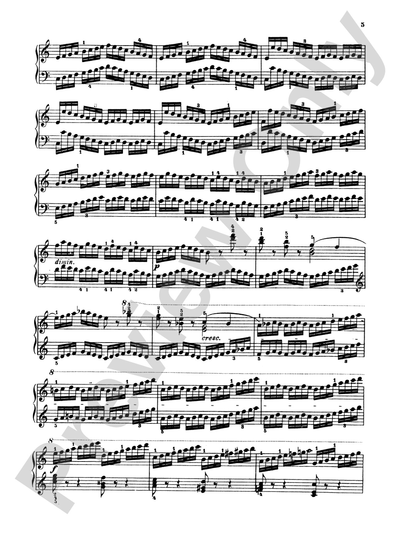 Czerny: Art of Finger Dexterity, Op. 740 (Book I): Piano Book