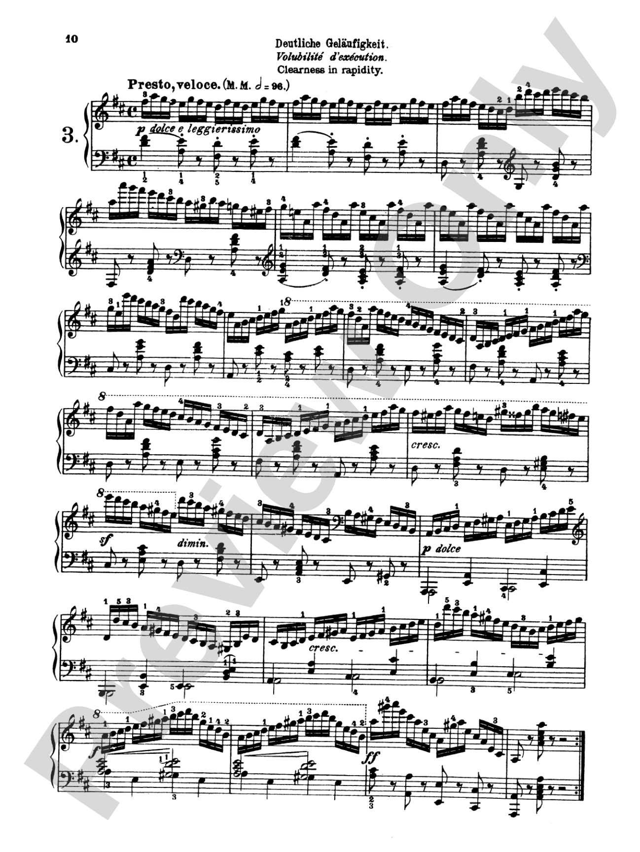 Czerny: Art of Finger Dexterity, Op. 740 (Book I)