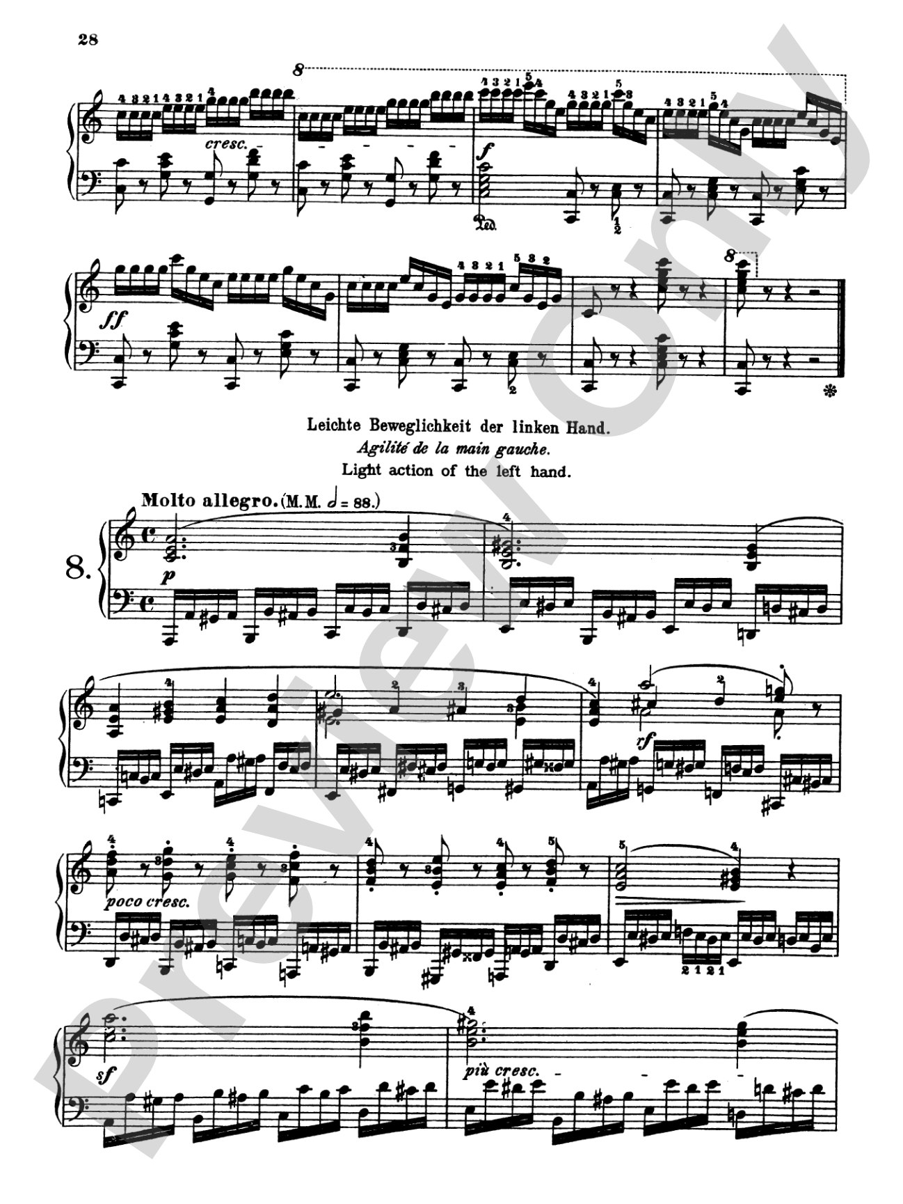 Czerny: Art of Finger Dexterity, Op. 740 (Book I)
