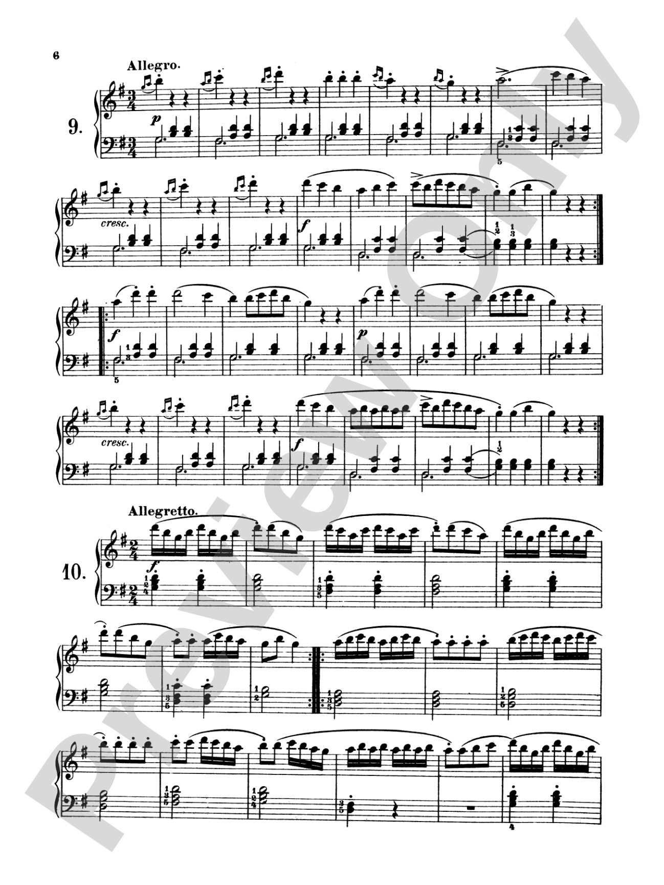 Czerny: Five Finger Studies, Op. 777: Piano Book