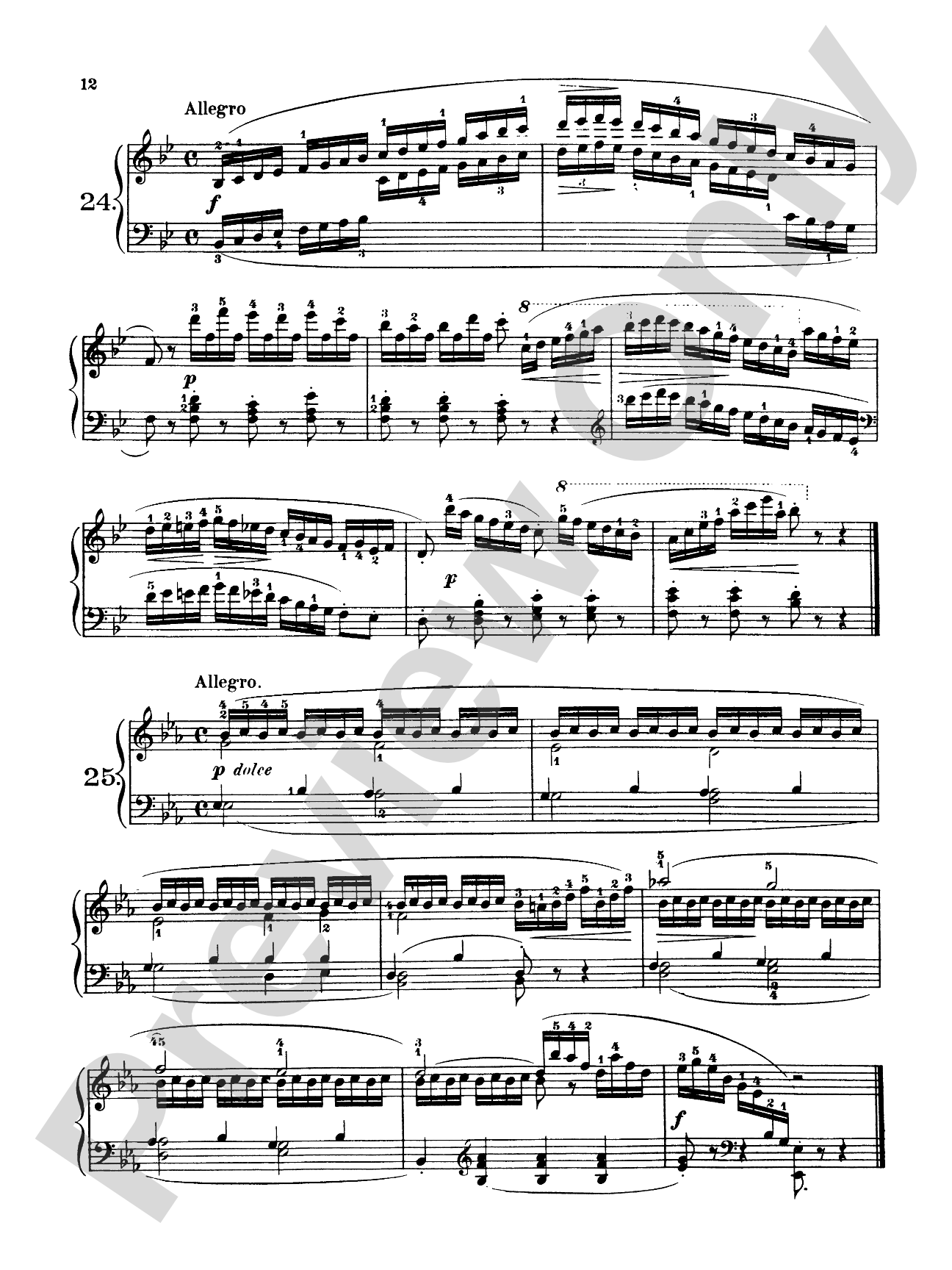 Czerny: 160 Eight-Measure Exercises, 821: Piano Book