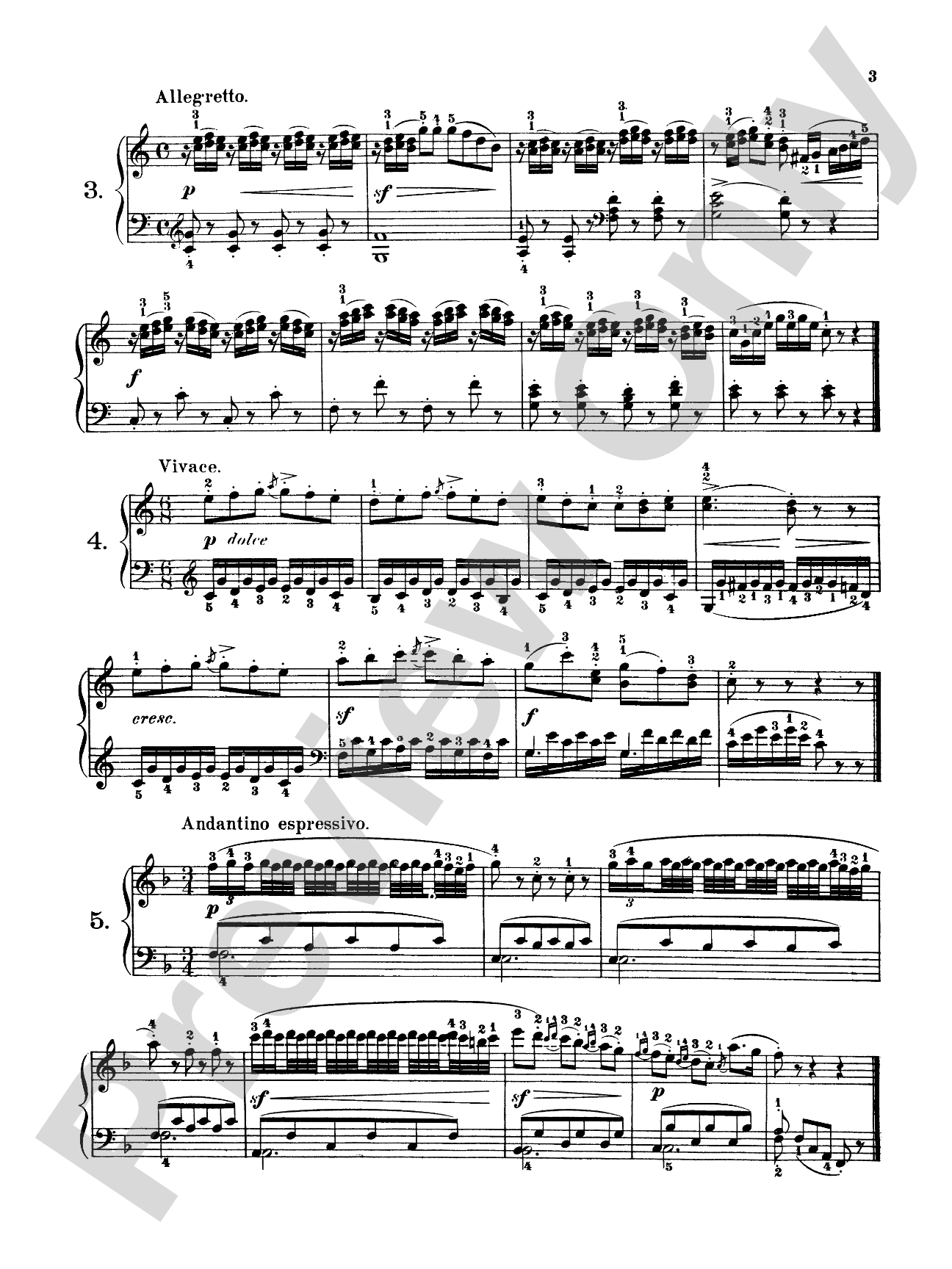 Czerny: 160 Eight-Measure Exercises, 821: Piano Book