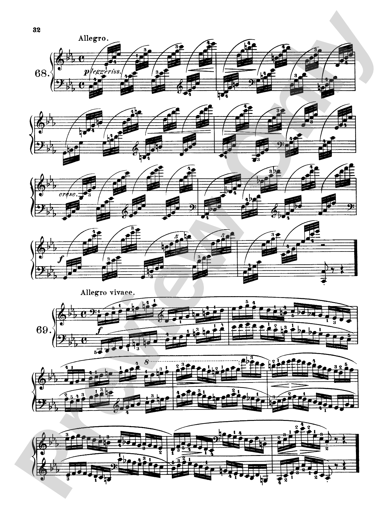 Czerny: 160 Eight-Measure Exercises, 821: Piano Book
