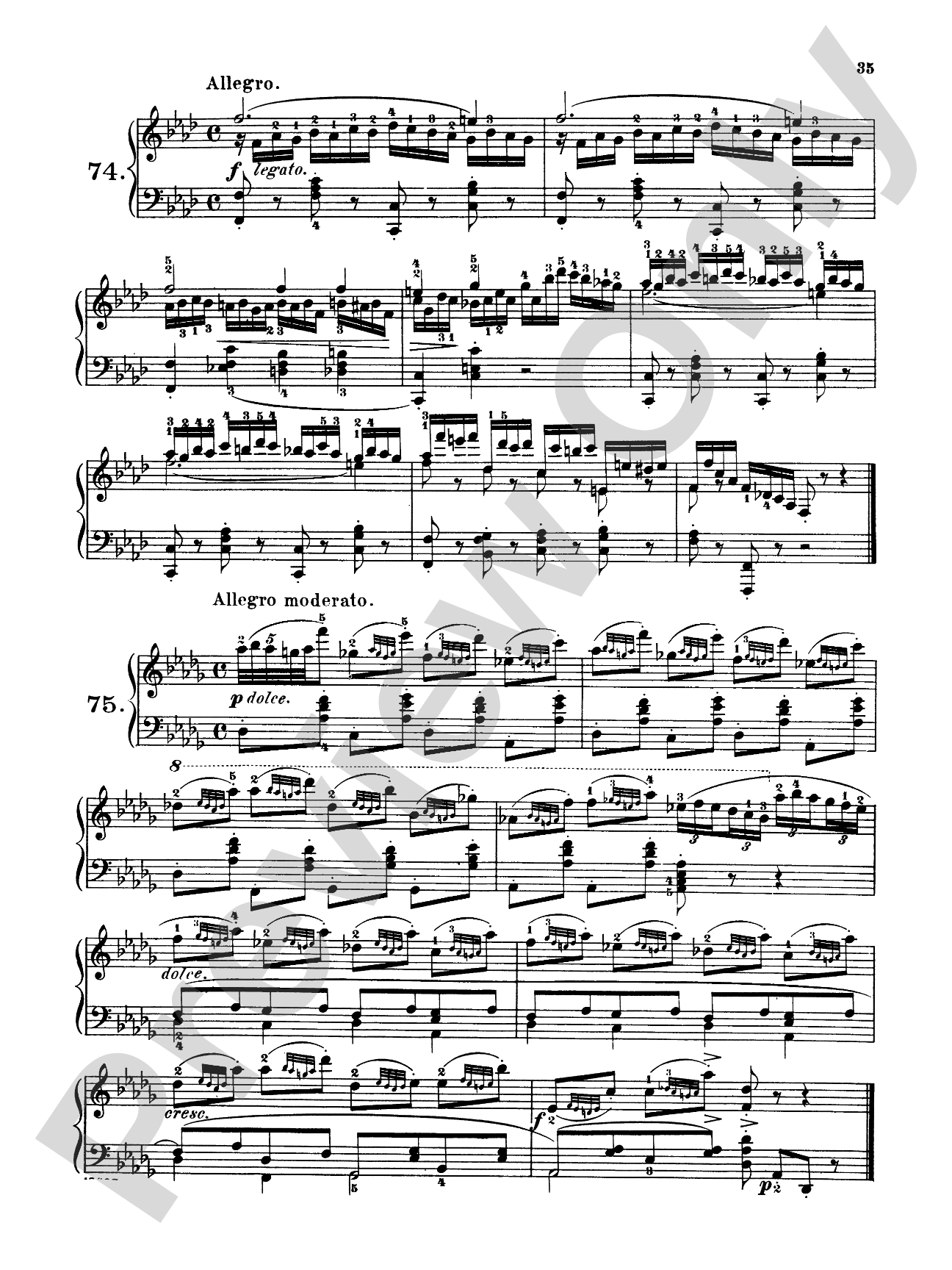 Czerny: 160 Eight-Measure Exercises, 821: Piano Book