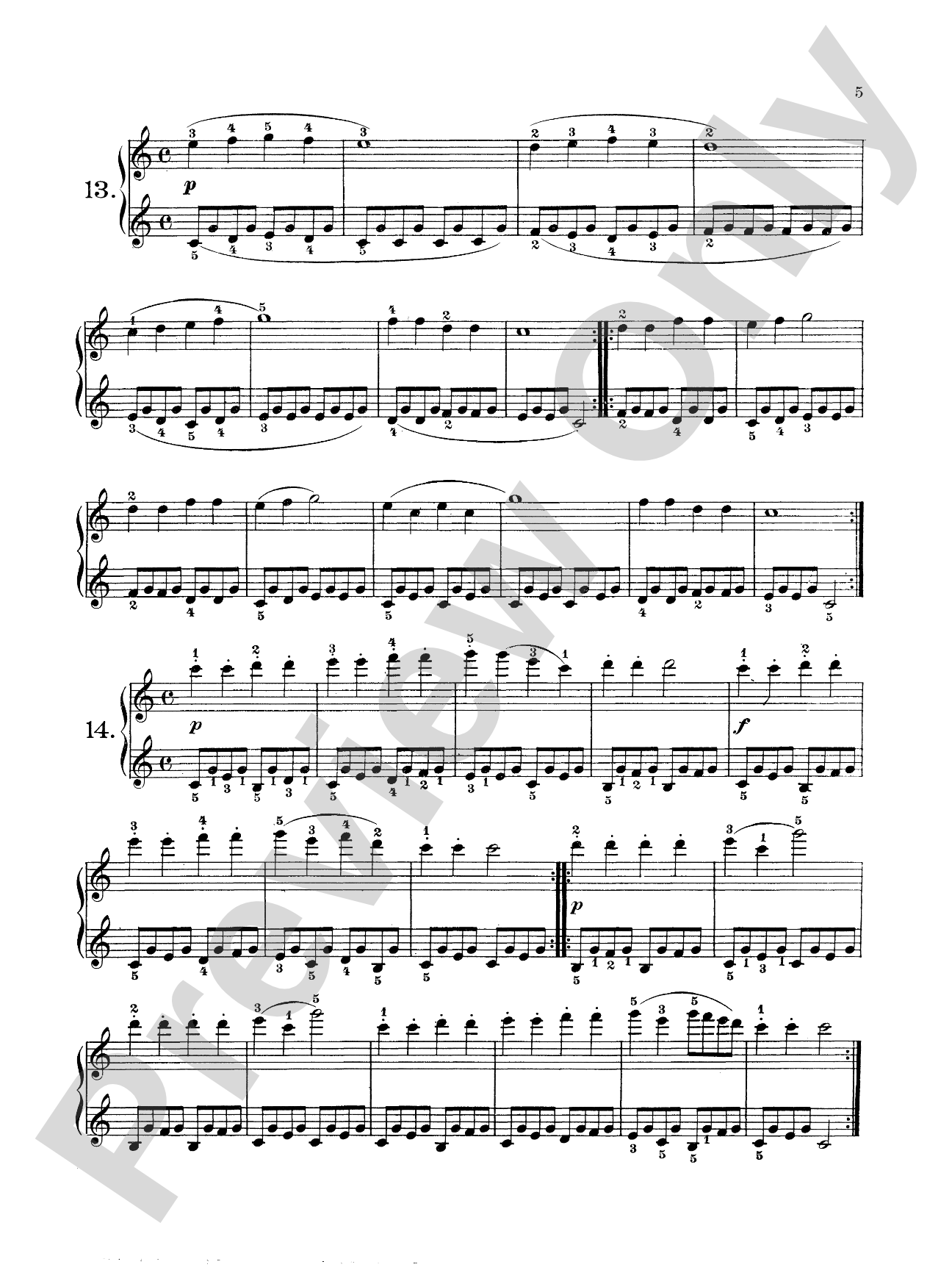 Czerny: Little Pianist, Op. 823