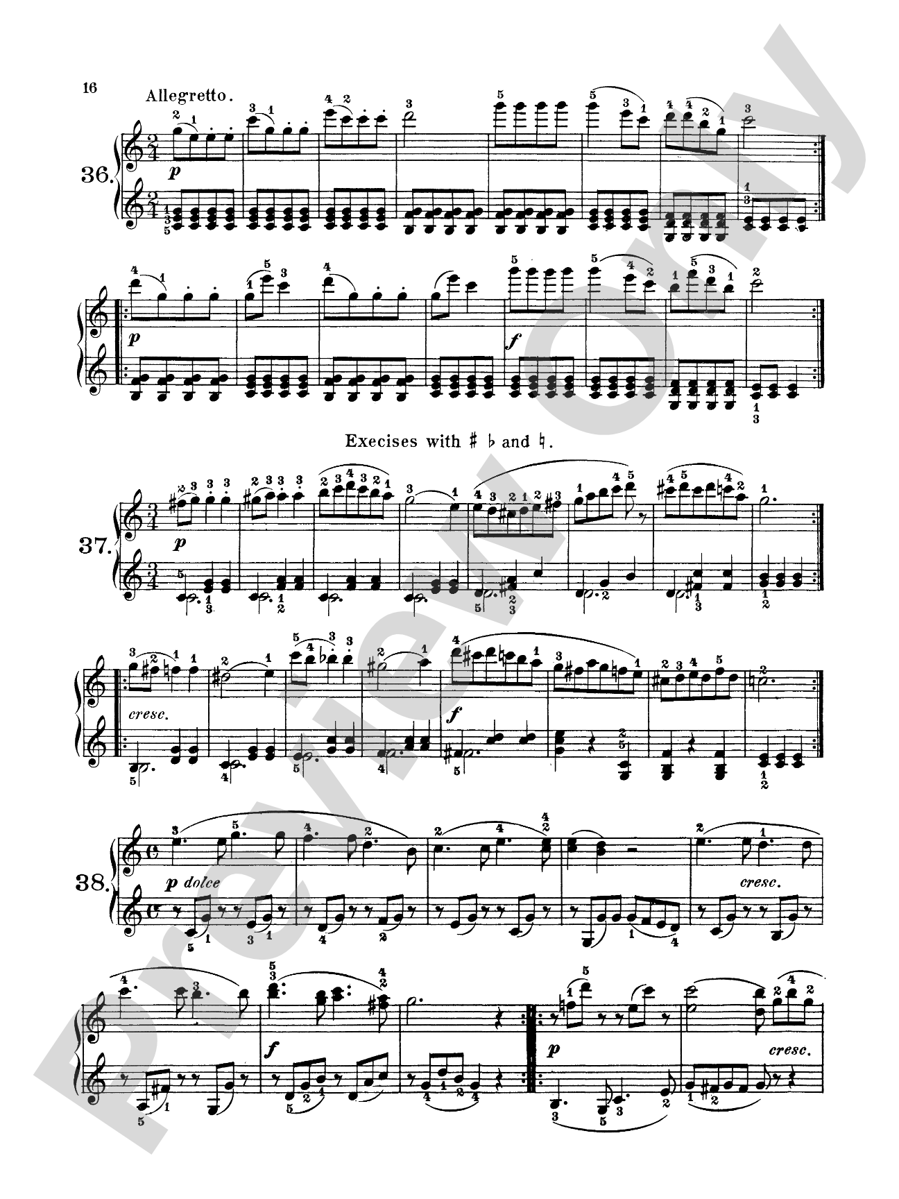 Czerny: Little Pianist, Op. 823