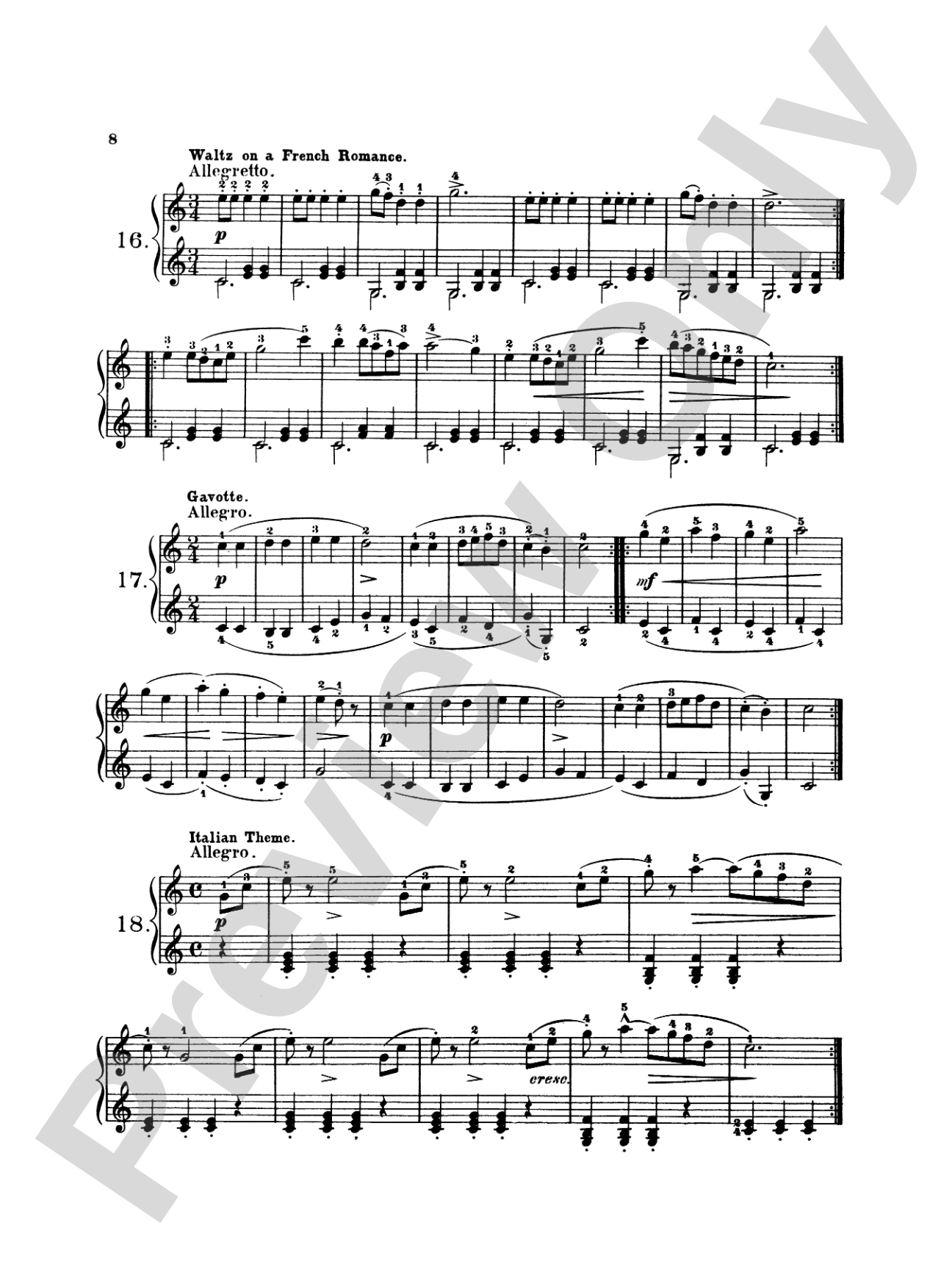 Bach: One-Hundred Recreations, First Instruction in Piano Playing: Piano Book